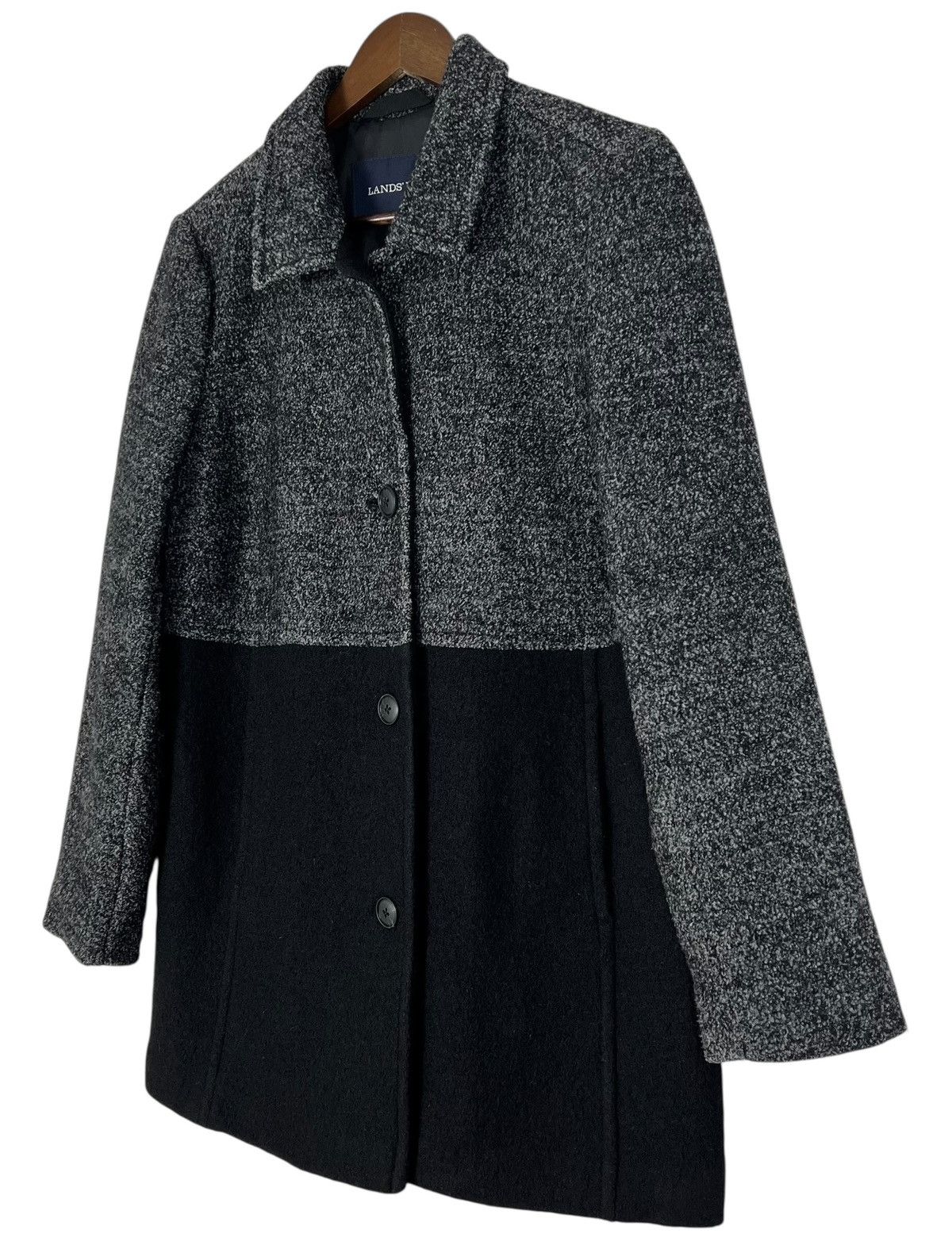 Japanese Brand × Lands' End × Vintage LANDS END WOOL JACKET Size S / US 4 / IT 40 - 4 Thumbnail