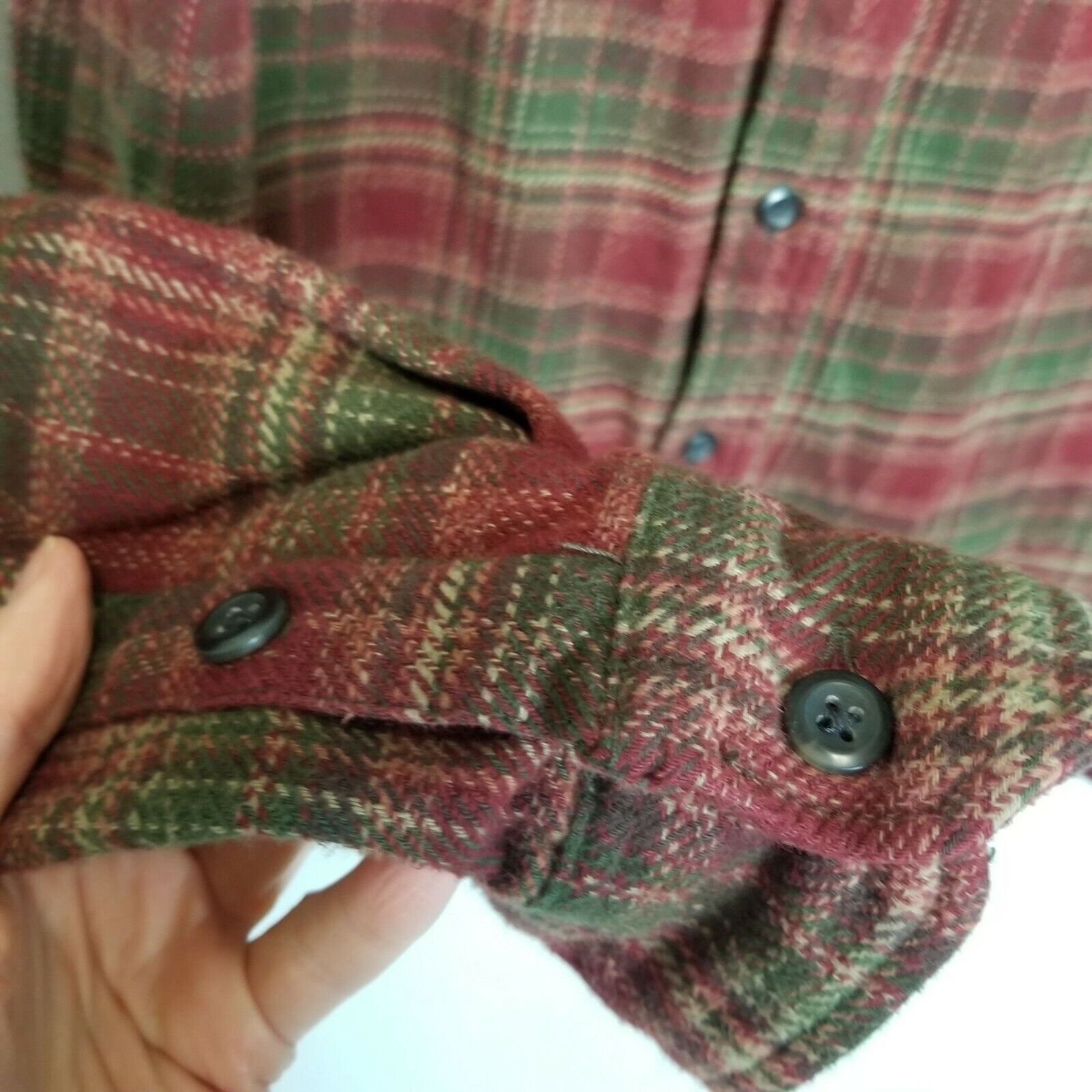 Orvis Orvis Mens Heavyweight Flannel Shirt Plaid Size M Gorpcore Size US M / EU 48-50 / 2 - 7 Thumbnail