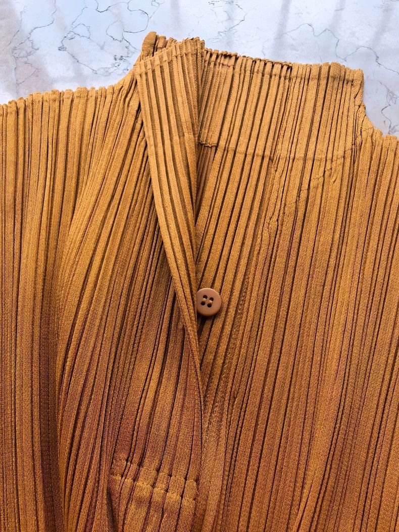 Issey Miyake Issey Miyake size:3 Orange vest Size M / US 6-8 / IT 42-44 - 4 Thumbnail