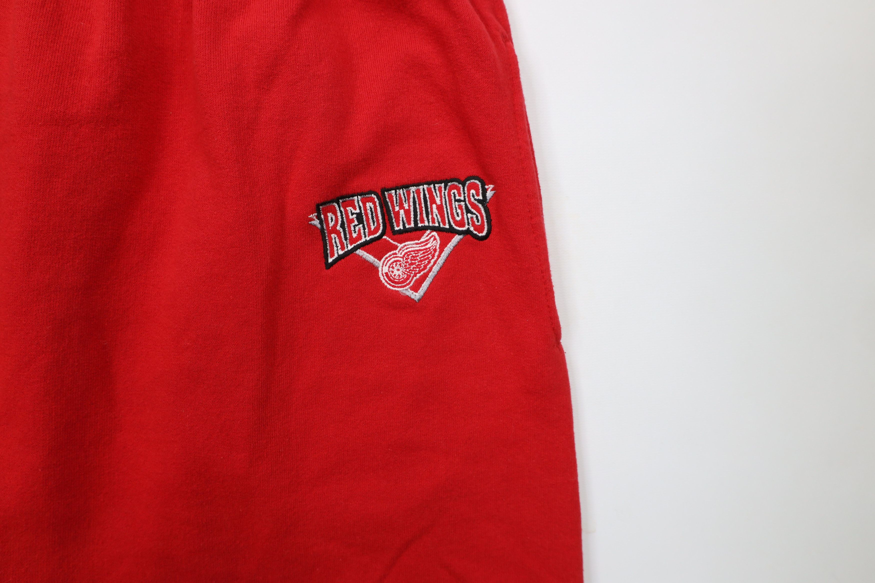 Vintage Vintage 90s Detroit Red Wings Hockey Sweatpants Joggers Size US 36 / EU 52 - 5 Thumbnail