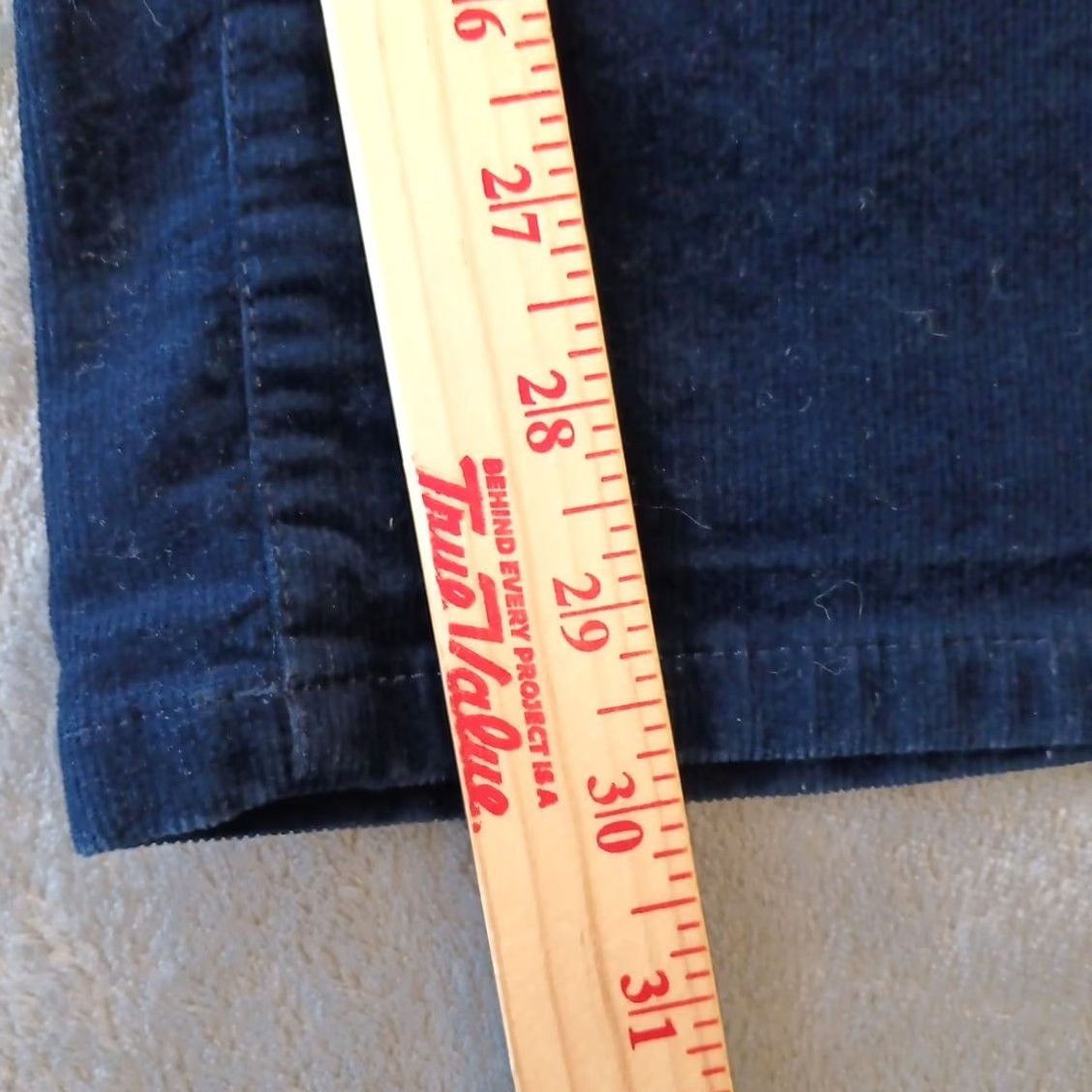 Talbots Talbots Pants Womens Size 16 Blue Corduroy Chino 38x30 High Rise Pockets Size 38" / US 16 / IT 52 - 5 Thumbnail