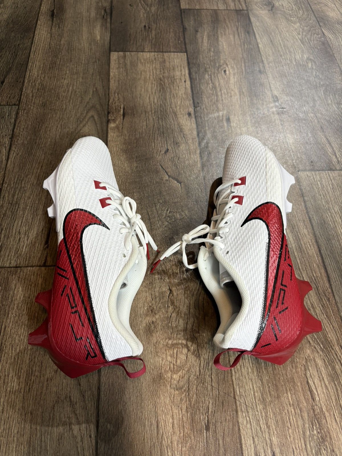 Nike Nike Vapor Edge Speed 360 2 FQ4045-104 White Crimson Men 15 Size US 15 / EU 48 - 3 Thumbnail