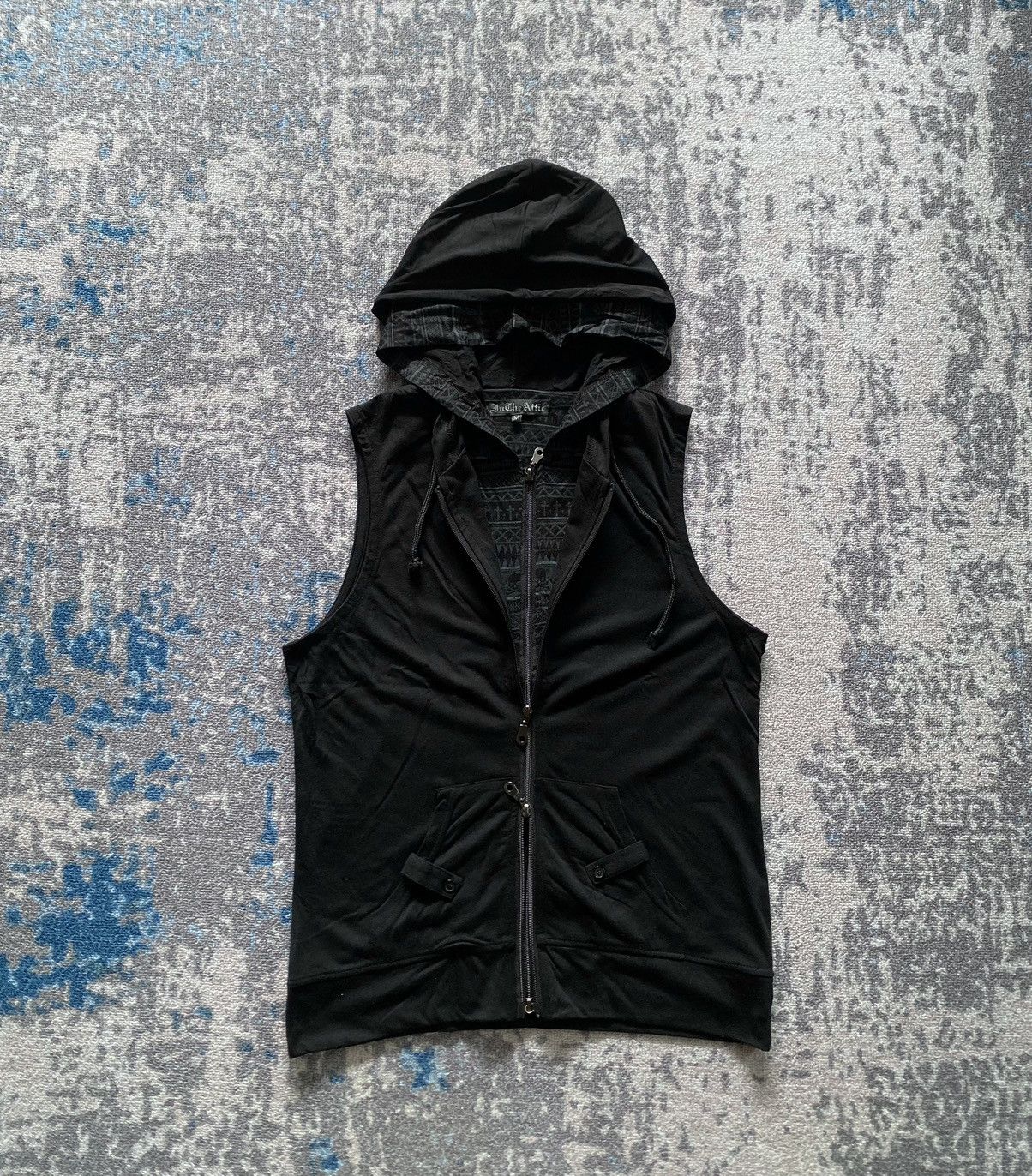 If Six Was Nine × Japanese Brand × Le Grande Bleu (L.G.B.) Japanes In the attic double zip skull print hoodie Size US M / EU 48-50 / 2 - 1 Thumbnail