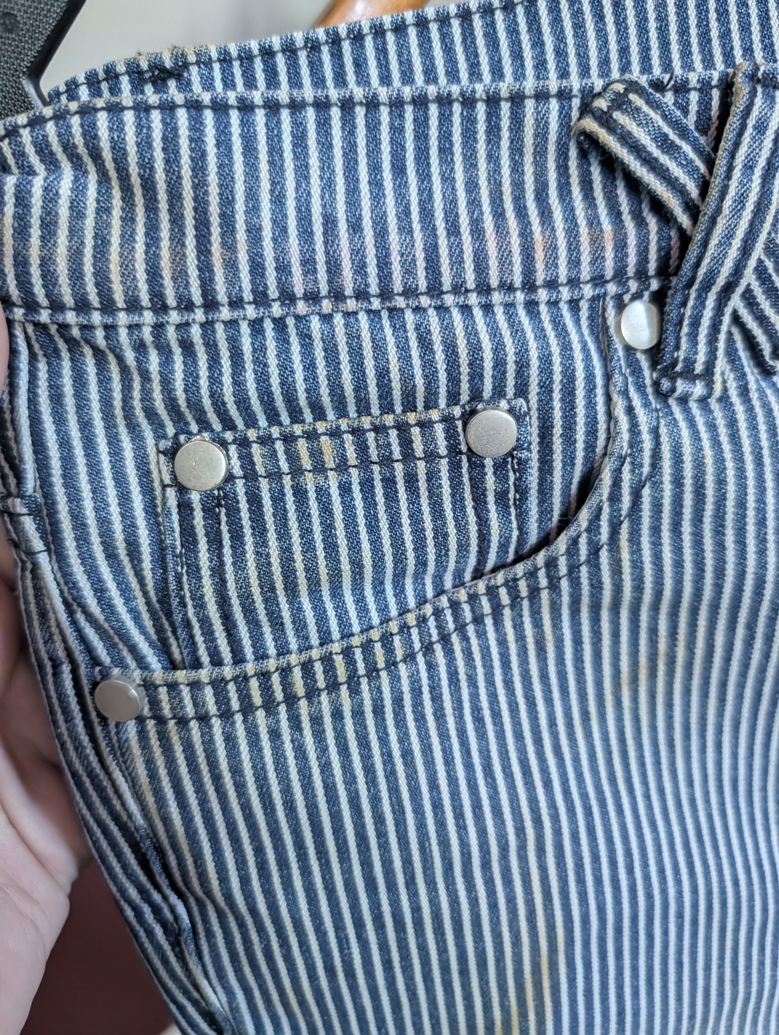 Other VUOTA flared hickory stripe mud wash rabbit foot jeans Size US 30 / EU 46 - 3 Thumbnail