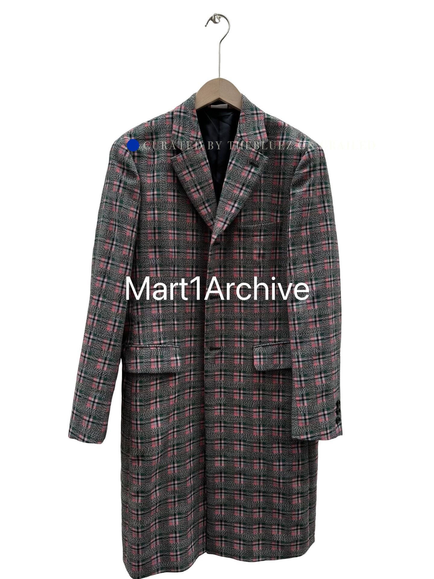 Comme des Garcons Multi Check Long Heavy Coat Size S Size US S / EU 44-46 / 1 - 1 Thumbnail