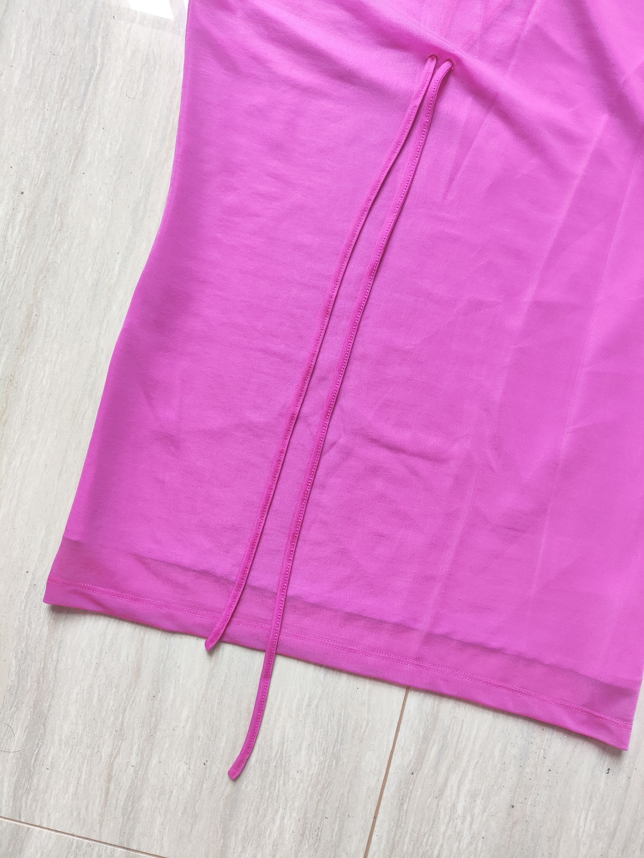 Helmut Lang SS18 Shayne Oliver Design Pink Bobo Strip T-shirt Size L / US 10 / IT 46 - 5 Thumbnail