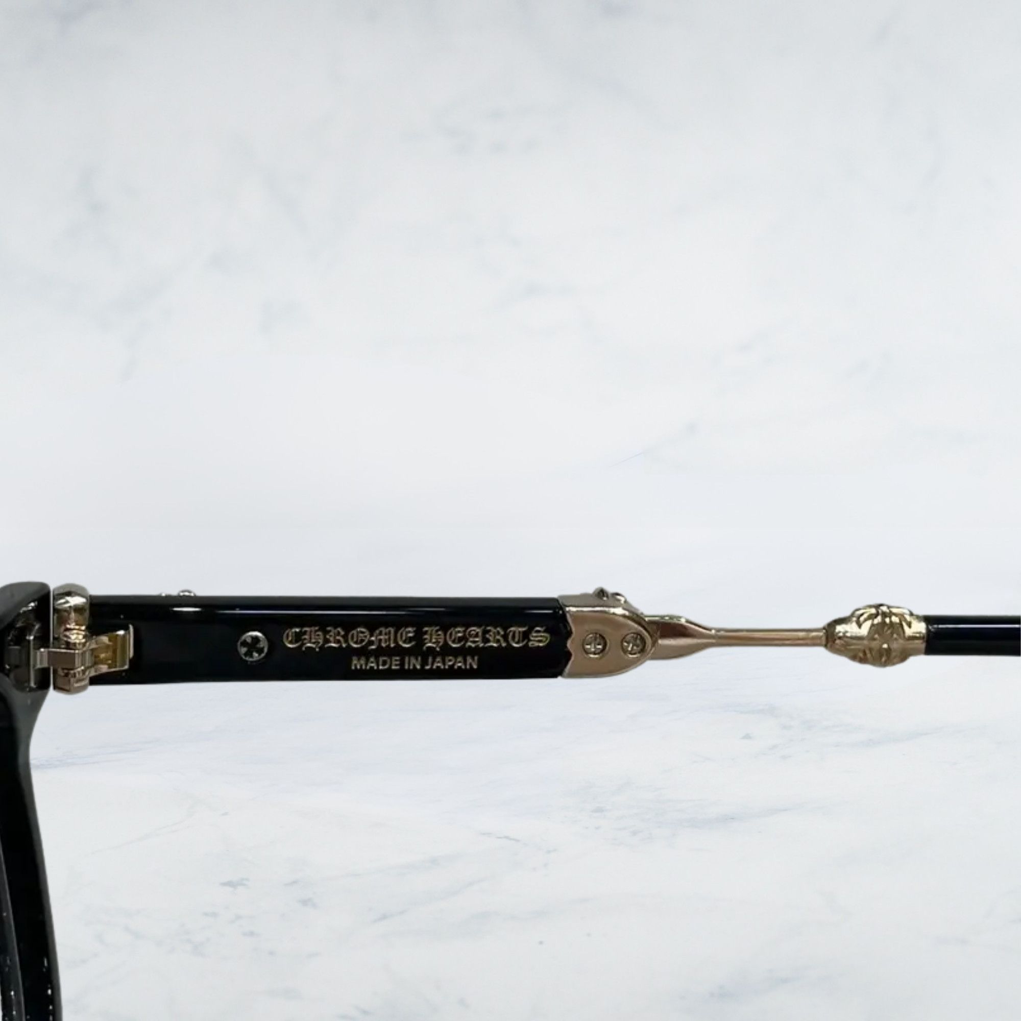 Chrome Hearts CHROME HEARTS DUCK BUTTER BLACK / GOLD PLATED Size ONE SIZE - 6 Thumbnail