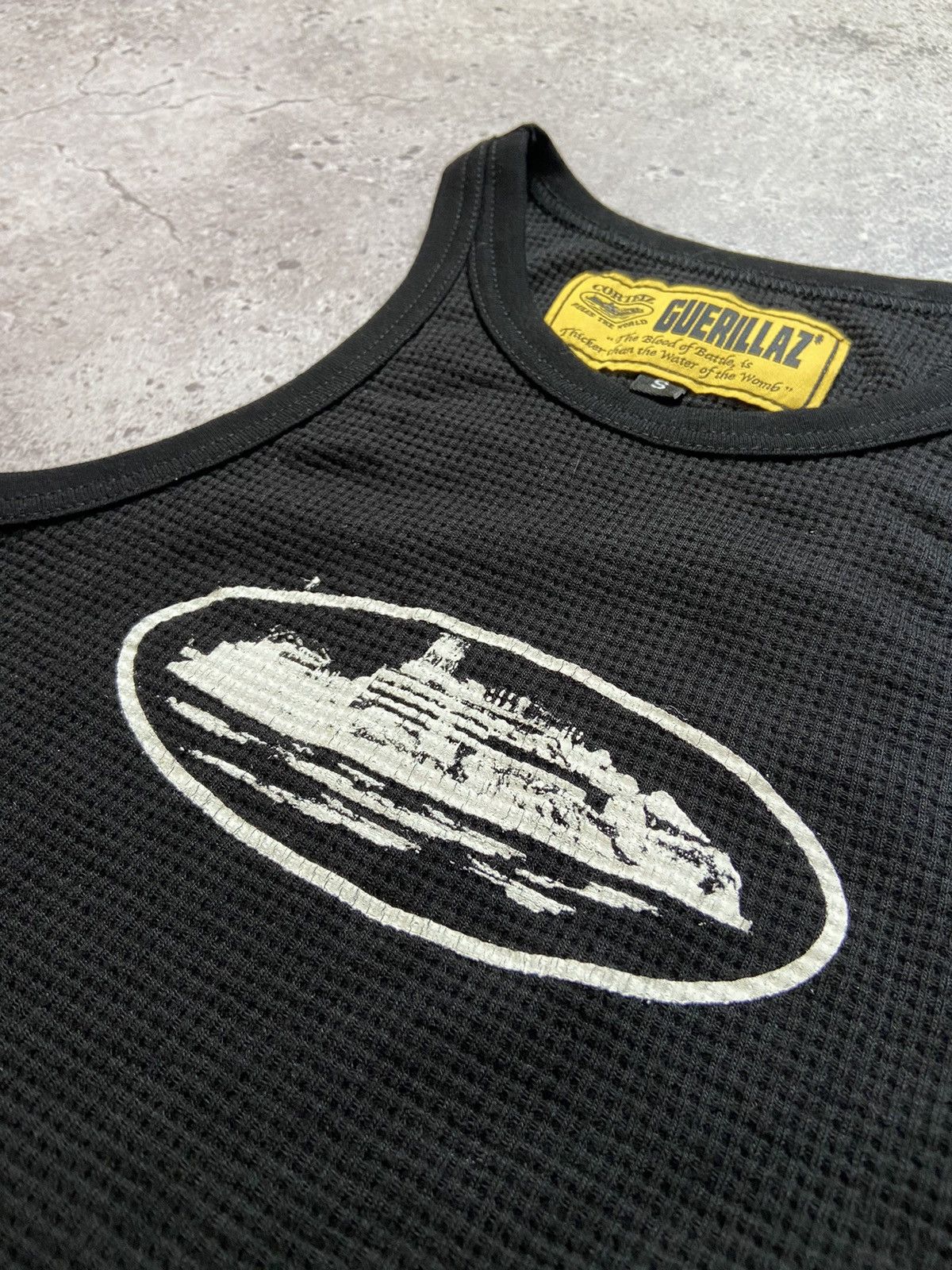 Corteiz Alcatraz Tank Top in Black Size S / US 4 / IT 40 - 3 Thumbnail