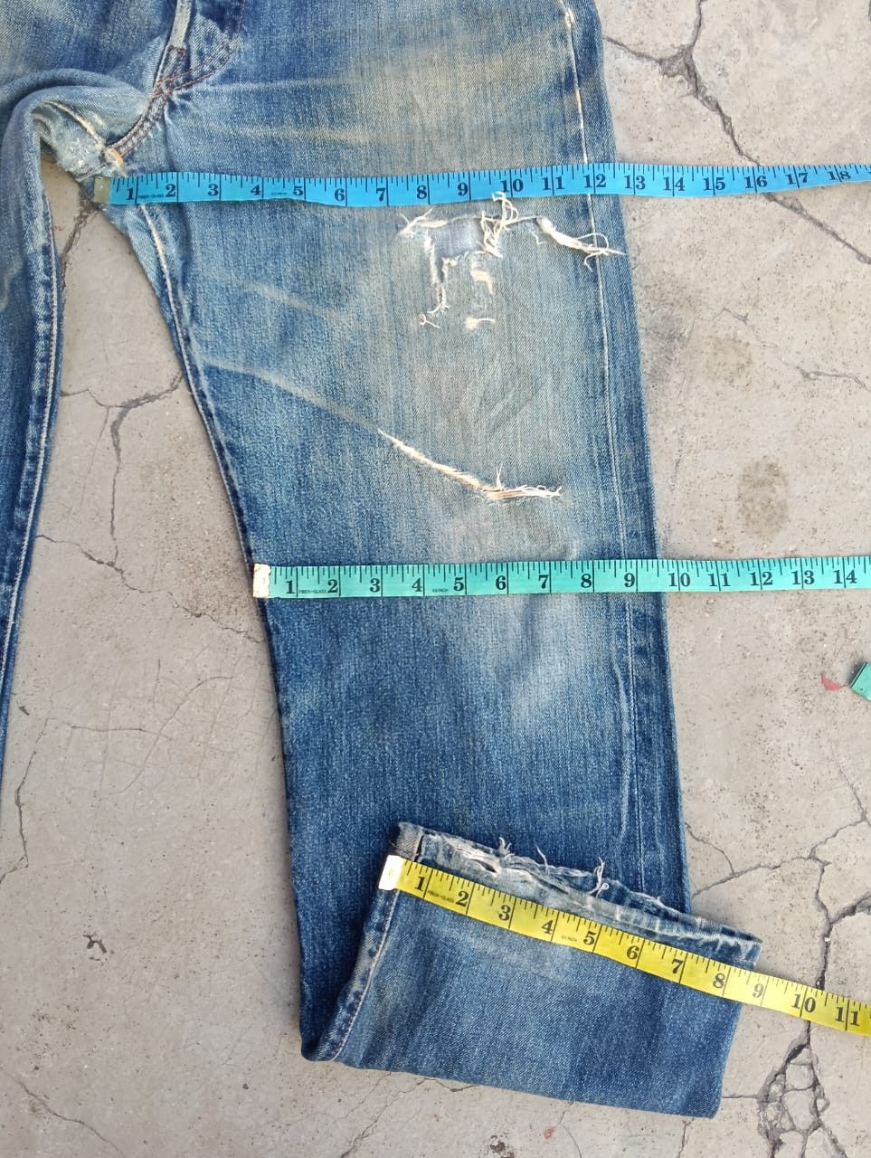 Levi's Levi’s 501XX Big E Redline Selvedge Denim Jeans Made in USA Size US 32 / EU 48 - 4 Thumbnail