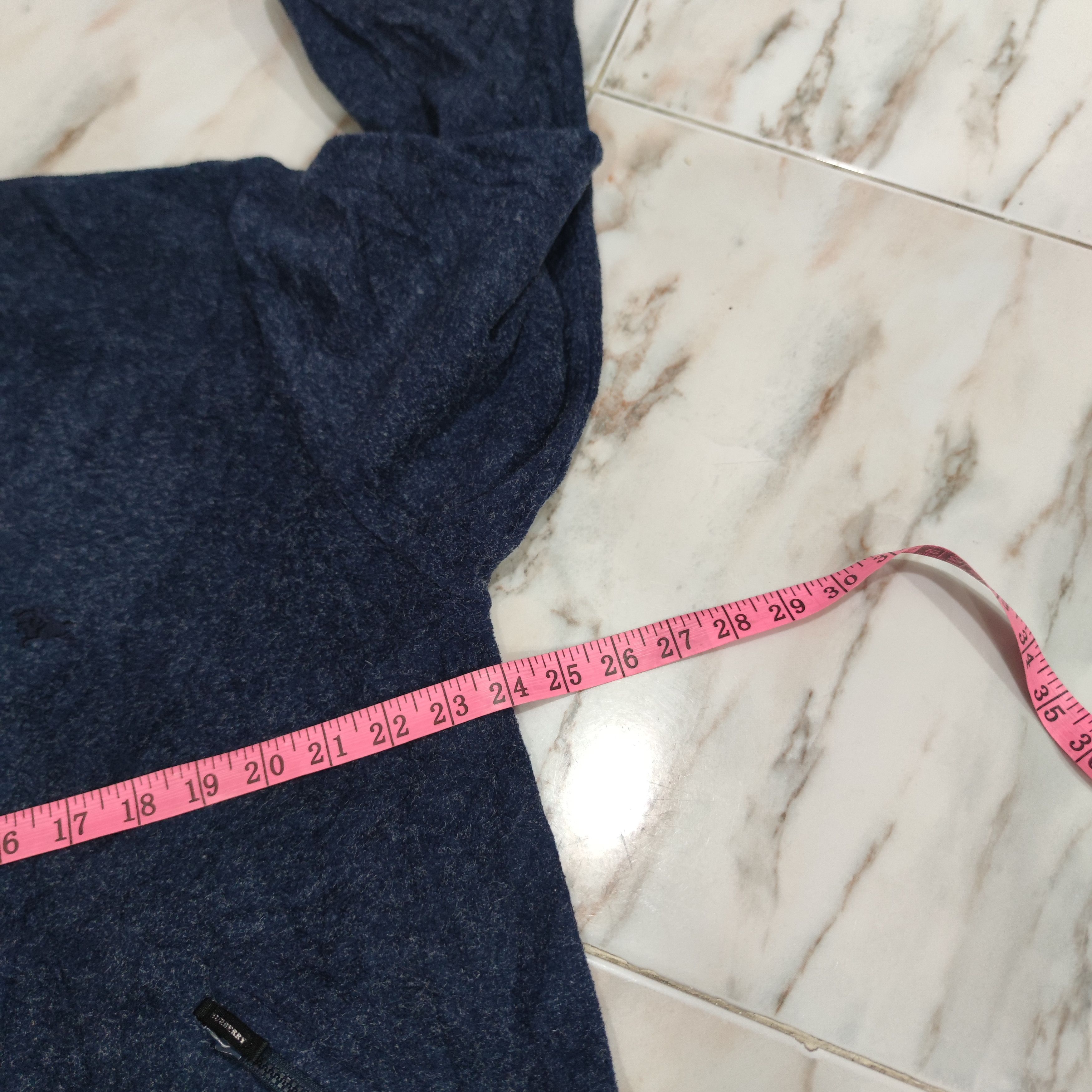 Burberry × Vintage VINTAGE BURBERRYS HALF ZIPPER FLEECE JUMPER Size US L / EU 52-54 / 3 - 12 Thumbnail