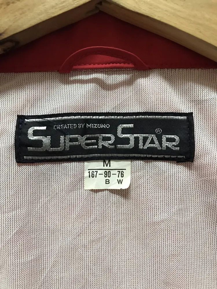 Mizuno Vintage Superstar by Mizuno Sidetape Windbreakers Size US M / EU 48-50 / 2 - 8 Thumbnail