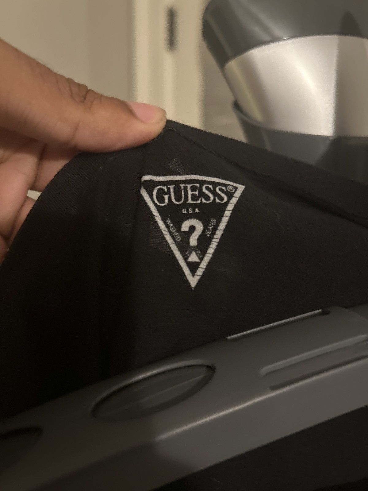 Designer × Guess Guess Active Black Tee Size US S / EU 44-46 / 1 - 2 Thumbnail
