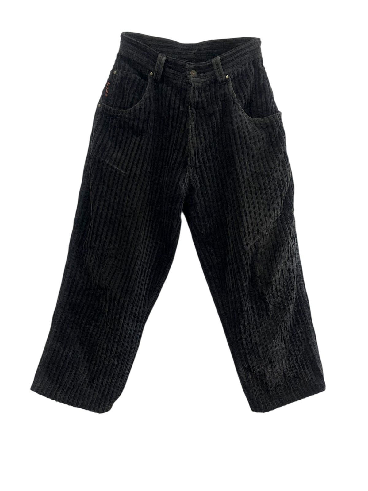 Yohji Yamamoto Vintage KJM Corduroy Baggy Pants Size US 29 - 1 Thumbnail