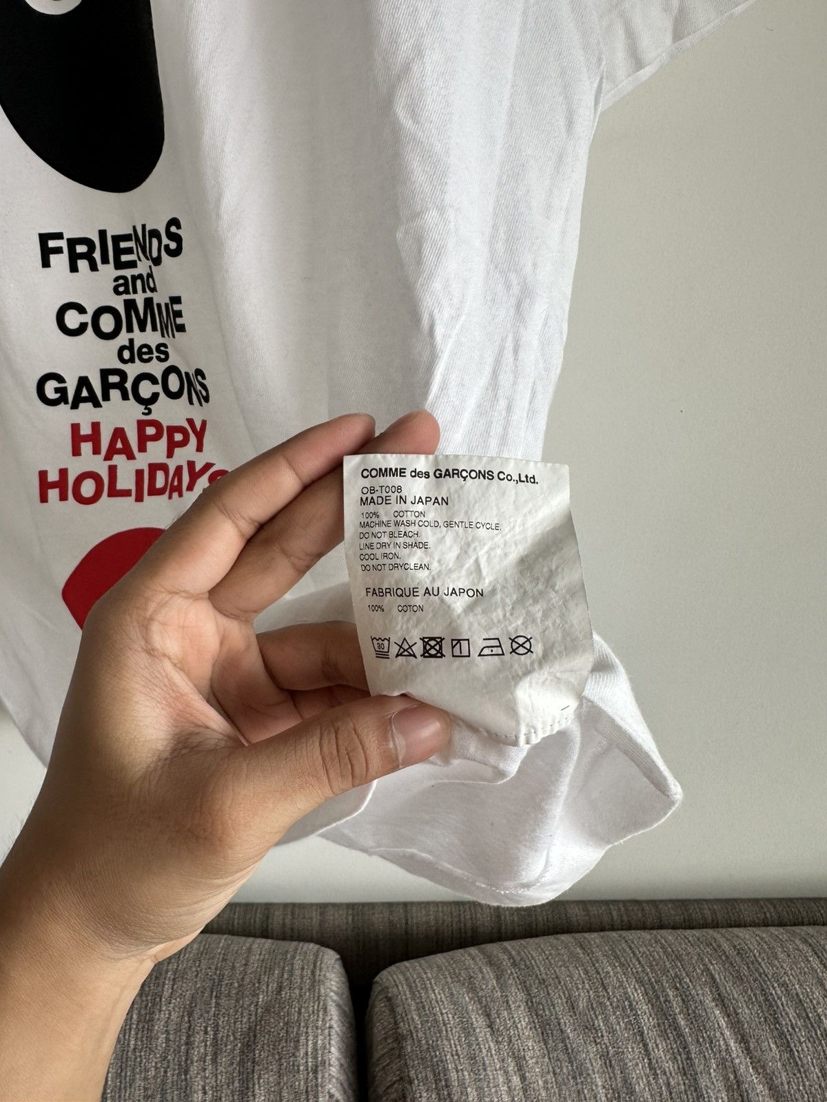 Comme des Garcons Stussy x Comme Des Garçons 2018 Rare Streetwear Japan USA Size US L / EU 52-54 / 3 - 5 Thumbnail