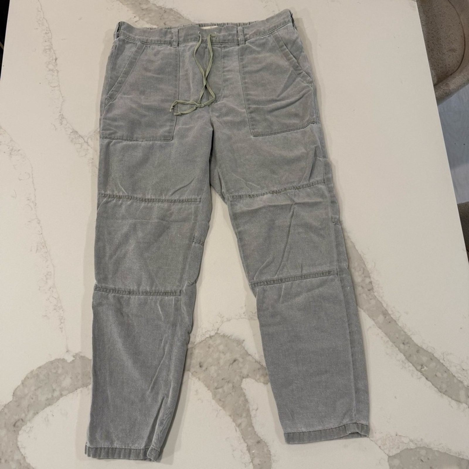 Anthropologie Cloth & Stone Mineral Wash Straight Leg Pants Women’s Medium Size 30" / US 8 / IT 44 - 1 Thumbnail