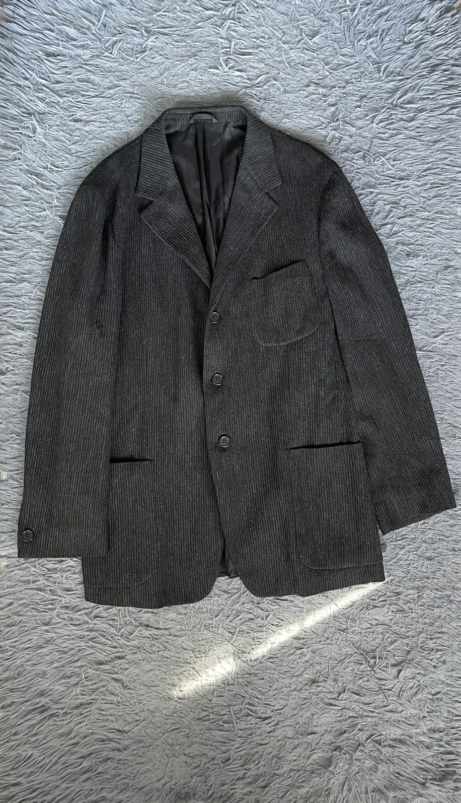 Romeo Gigli 90s archive avant garde faded blazer