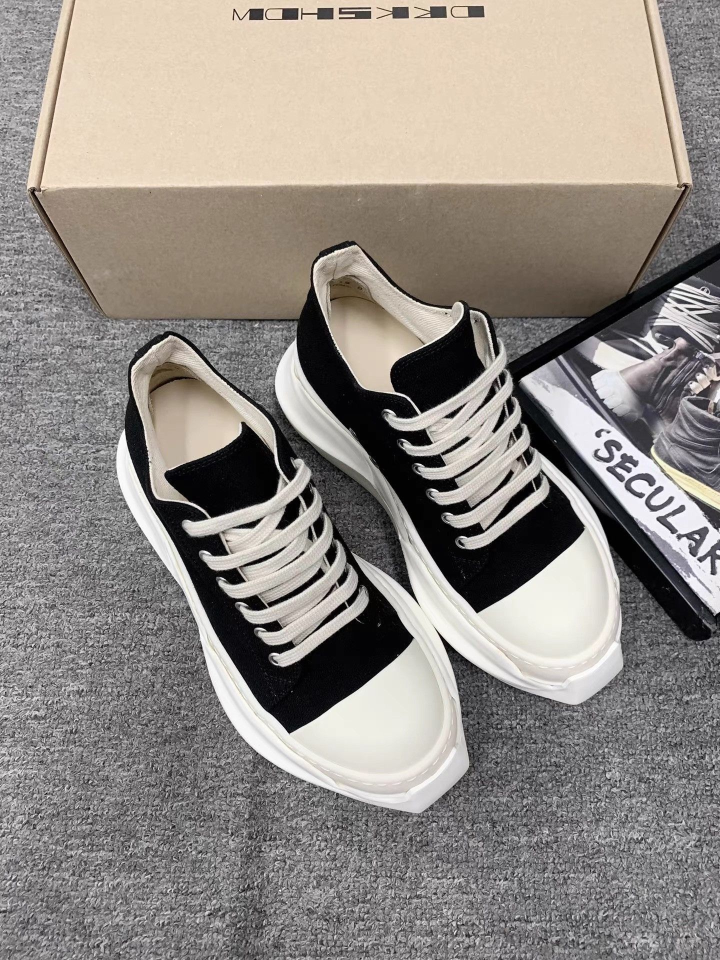 Rick Owens Rick Owens Tank Sole Low Top Big Converse K34 Size US 6 / IT 36 - 4 Thumbnail