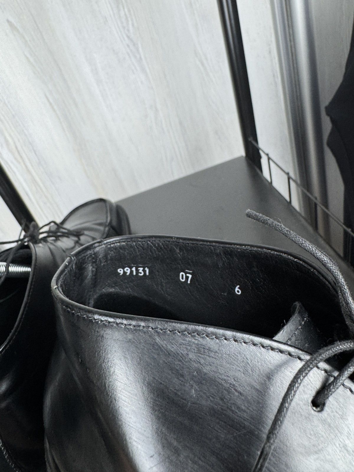 Premiata Premiata black leather boots avant garde made in Italy Size US 7 / EU 40 - 14 Thumbnail