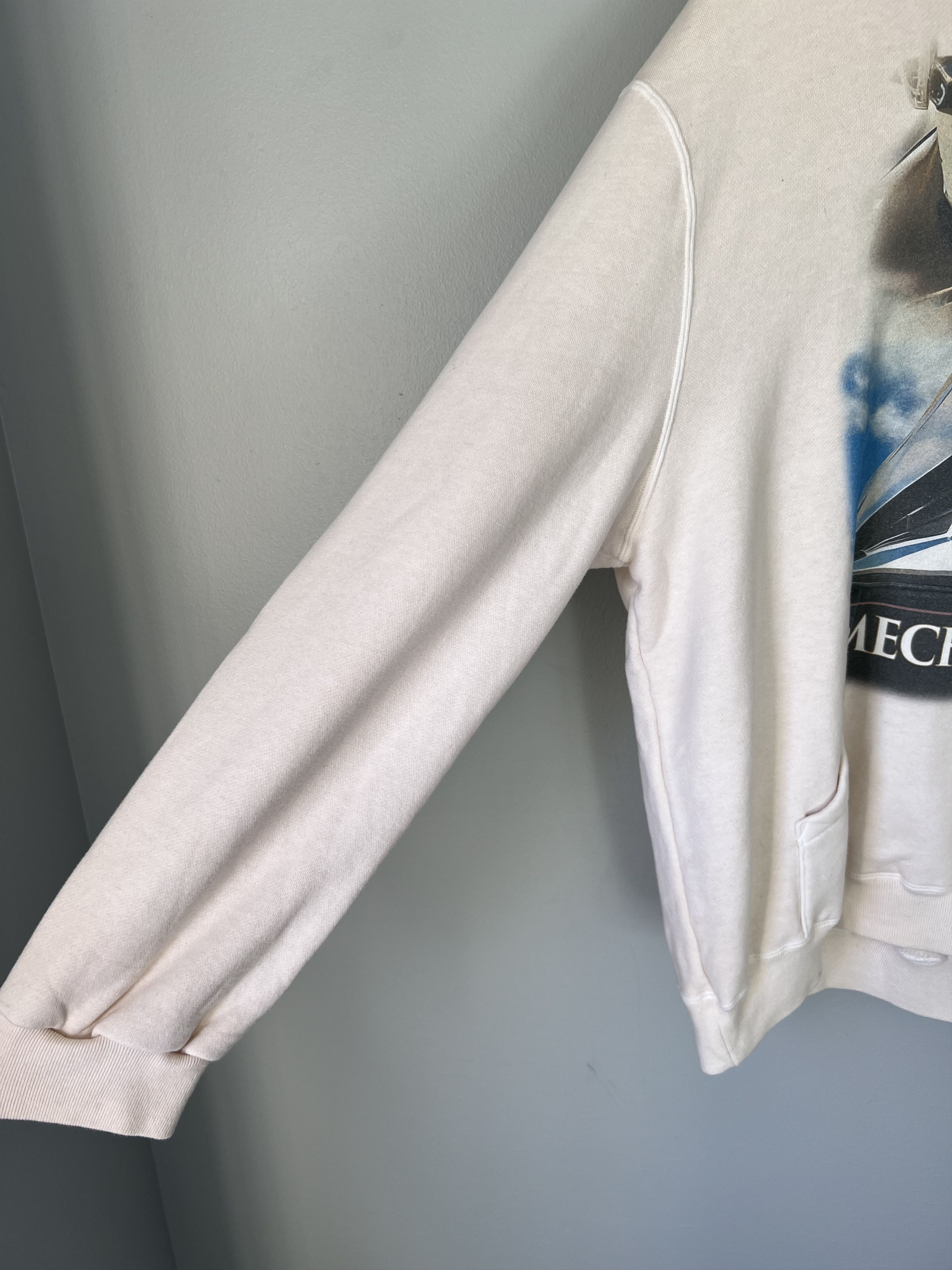 Doublet Doublet Android Print Hoodie in White Size US M / EU 48-50 / 2 - 3 Thumbnail
