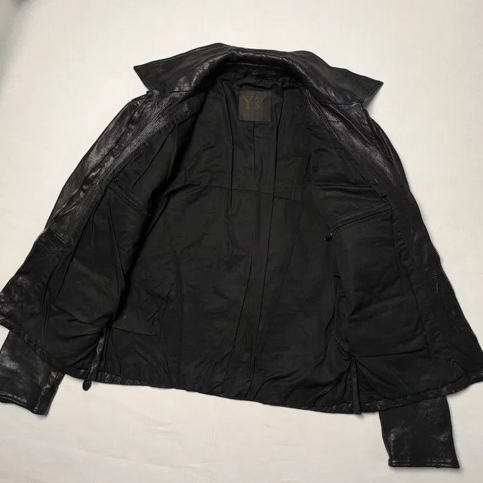 Yohji Yamamoto YOHJI YAMAMOTO LEATHER JACKET Size US XXL / EU 58 / 5 - 3 Thumbnail