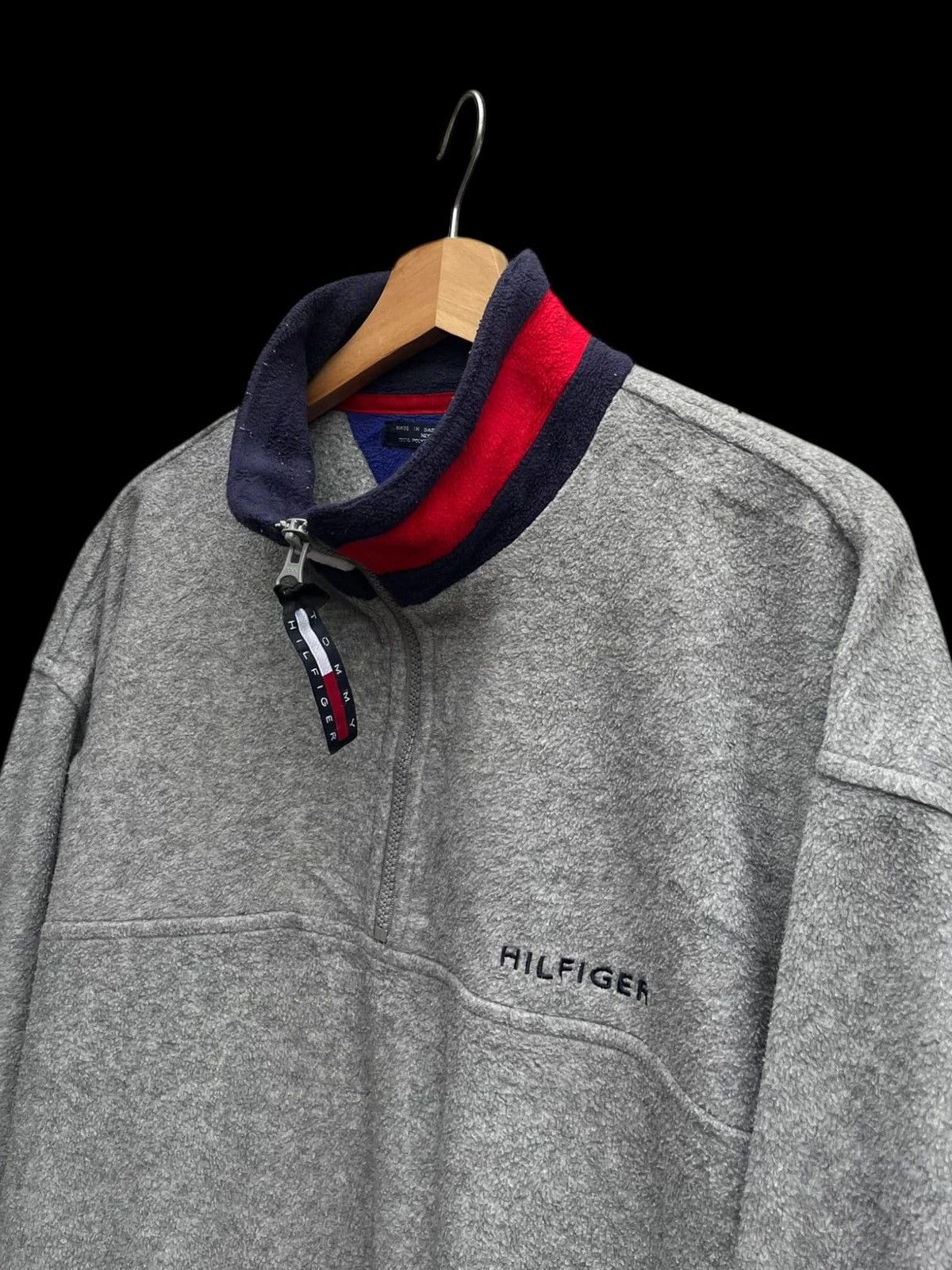 Tommy Hilfiger Vintage 90’s Tommy Hilfiger Fleece Pullover Size US S / EU 44-46 / 1 - 6 Thumbnail