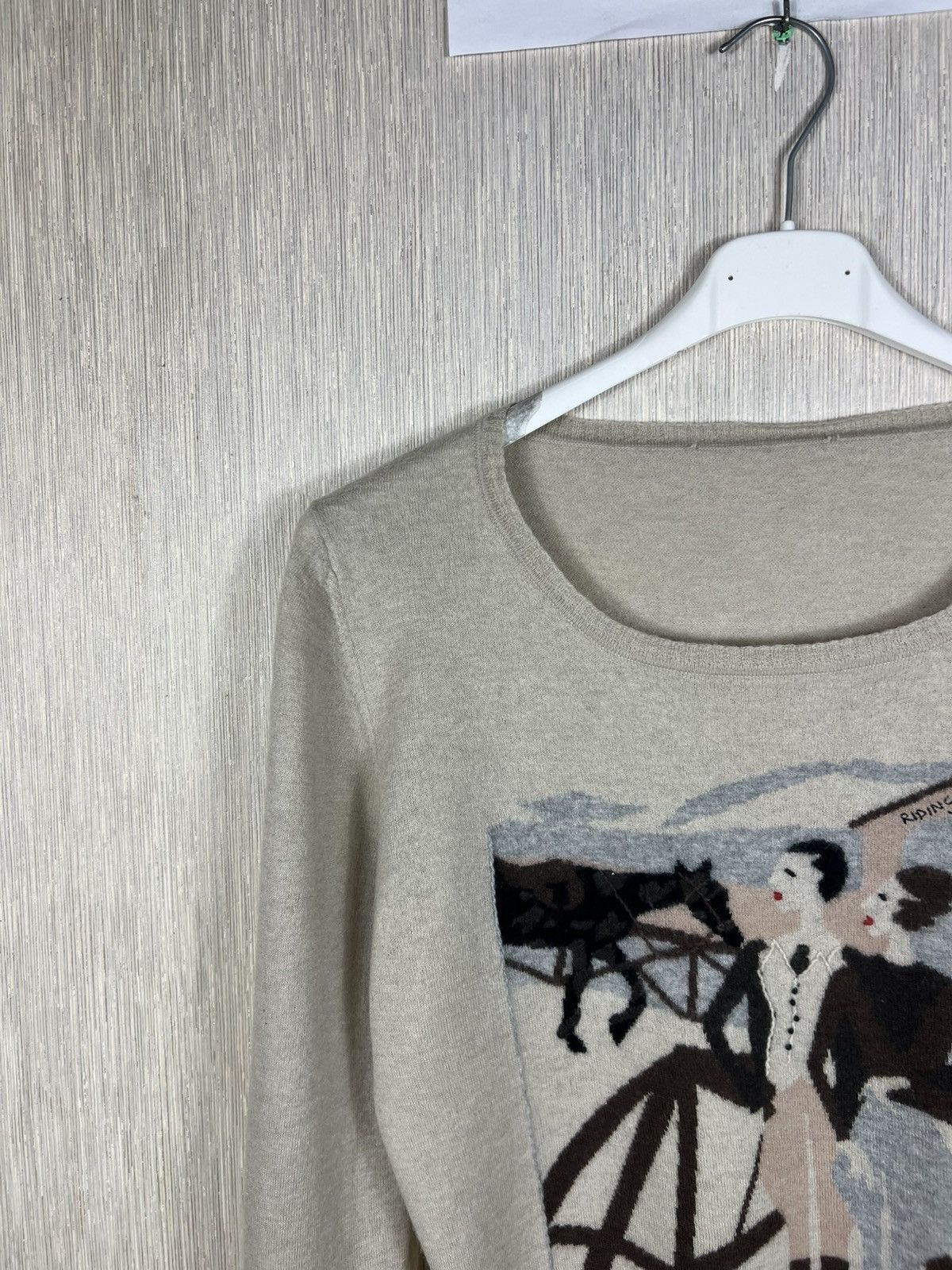 Max Mara Max Mara cashmere old money sweater riding club luxury Size M / US 6-8 / IT 42-44 - 4 Thumbnail