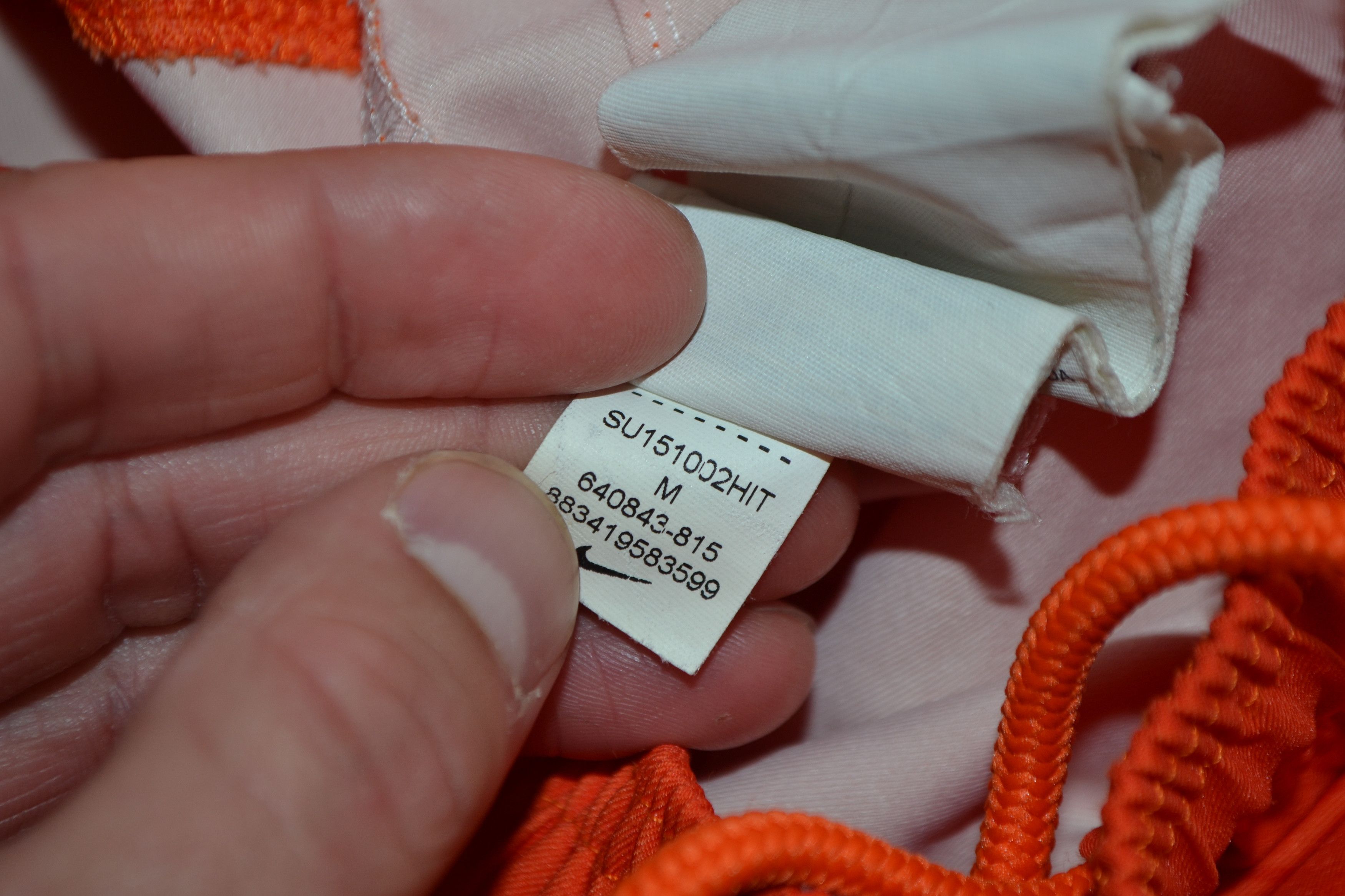 Nike Netherlands Home Football Shorts 2015 2016 Soccer Size US 32 / EU 48 - 5 Thumbnail
