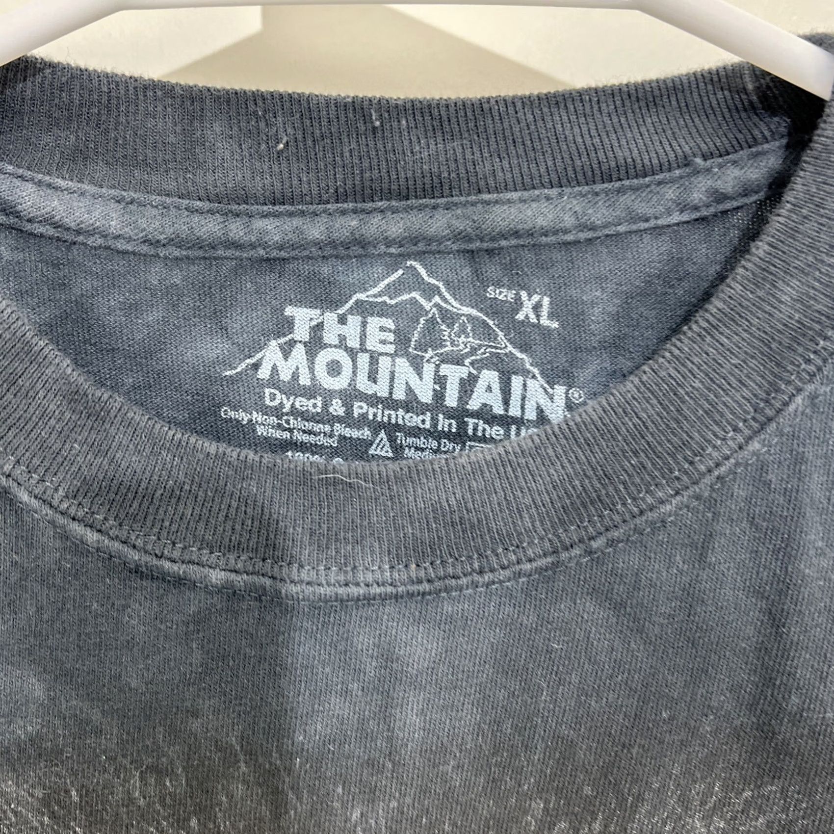 The Mountain The Mountain Big Black Lab Face Labrador Retriever Tie Dye T-Shirt Mens XL Size US XL / EU 56 / 4 - 2 Thumbnail