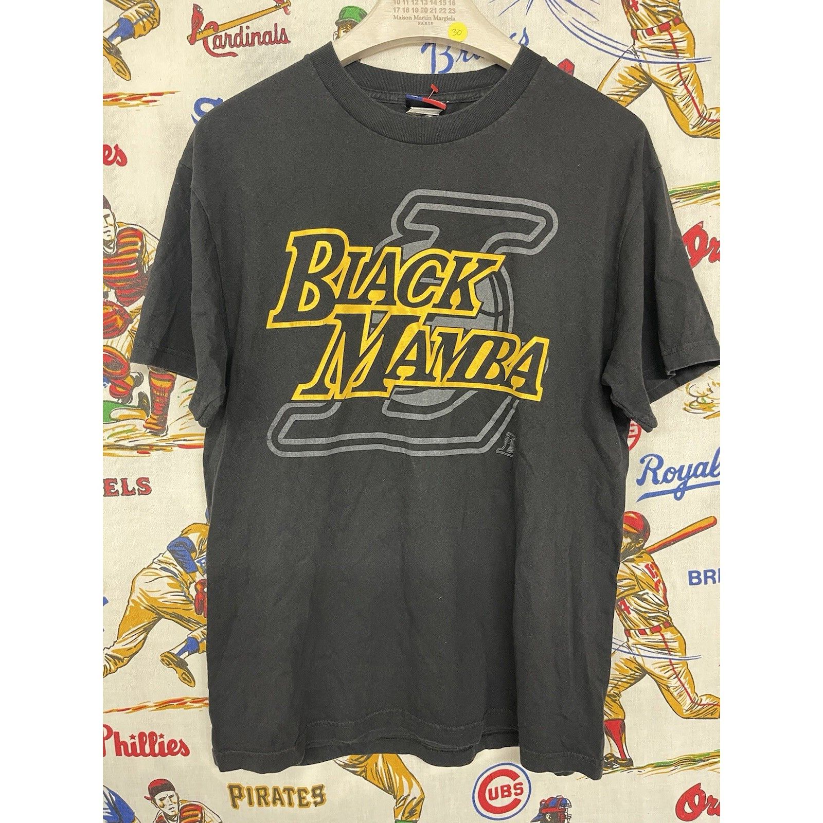 Majestic VTG Y2K MAJESTIC KOBE BRYANT BLACK MAMBA LOS ANGELES LAKERS Size US L / EU 52-54 / 3 - 1 Thumbnail