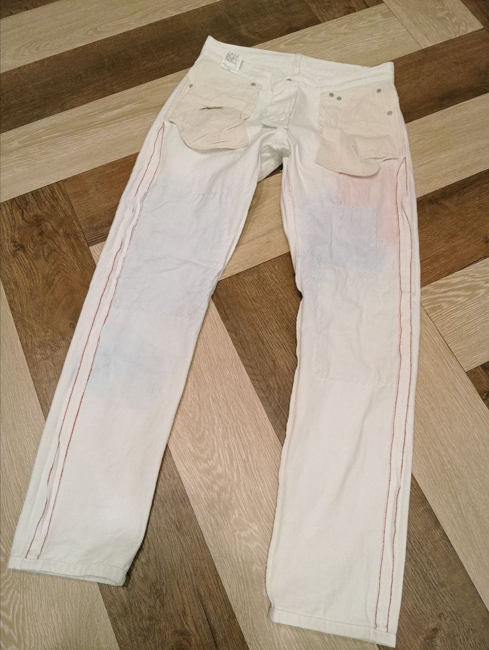 Japanese Brand GREEN LABEL RELAXING JAPAN BORO PANTS - SIZE 30 Size US 30 / EU 46 - 12 Thumbnail