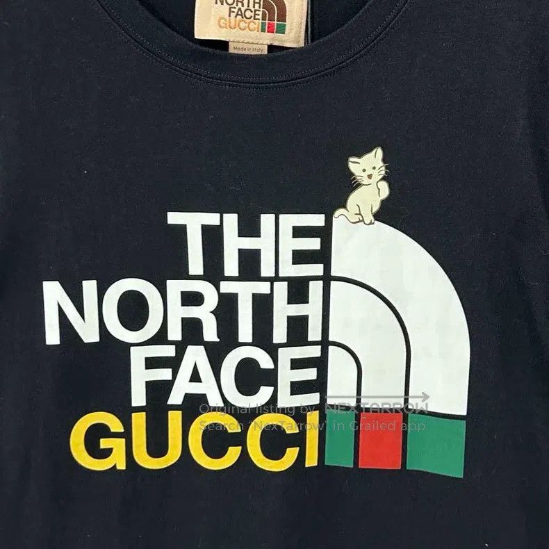 Gucci Gucci Tnf co-branded short sleeves Size US M / EU 48-50 / 2 - 3 Thumbnail