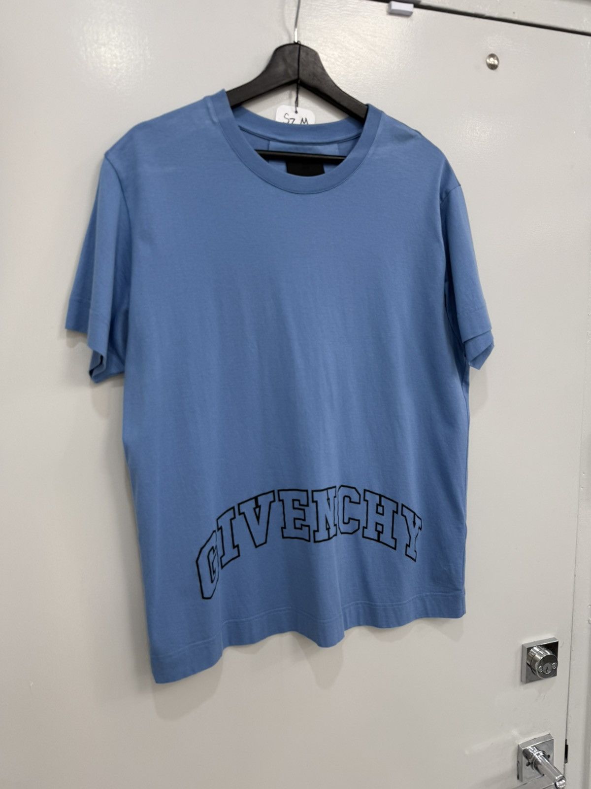 Givenchy Givenchy Blue T-Shirt Size US M / EU 48-50 / 2 - 2 Thumbnail