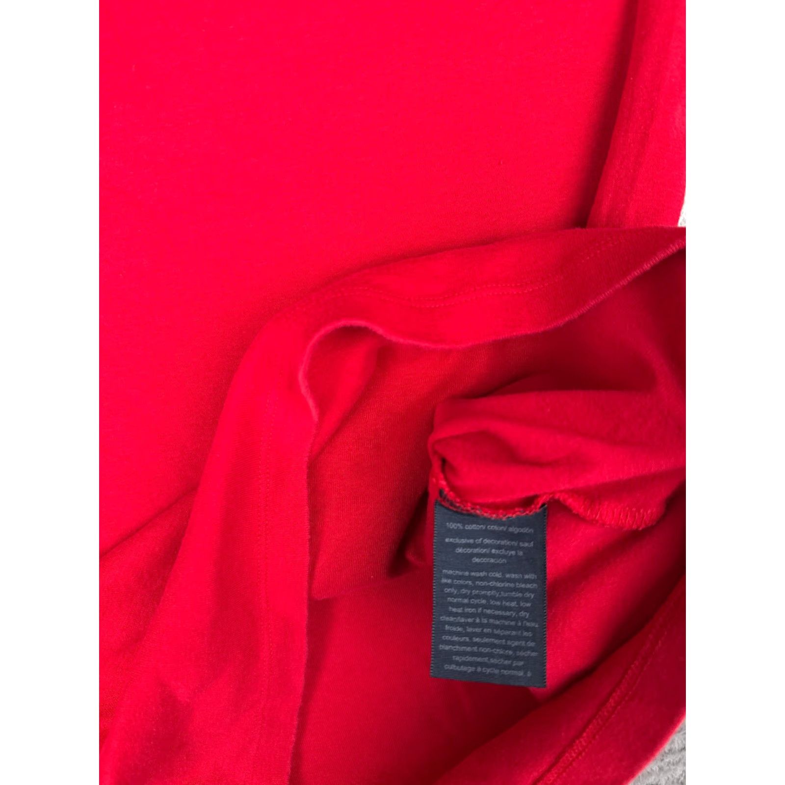 Ralph Lauren Lauren Ralph Lauren Shirt Women Small Red Cotton Jersey Casual Short Sleeve Sports Size S / US 4 / IT 40 - 7 Thumbnail