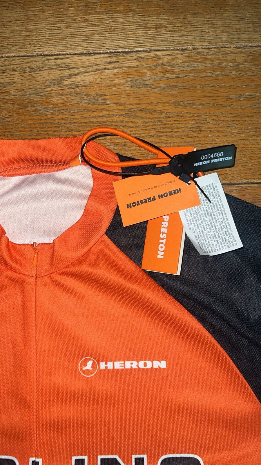 Heron Preston Heron Preston Cycling Team Jersey Size US XXL / EU 58 / 5 - 2 Thumbnail