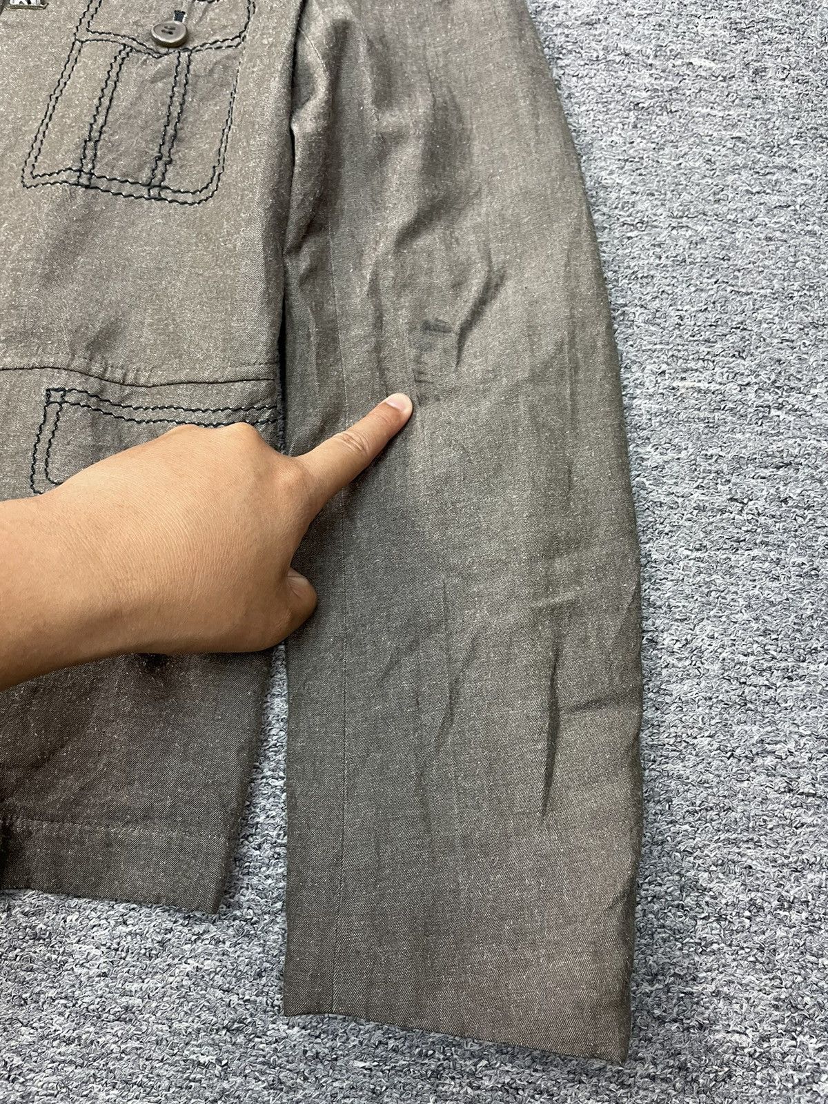 Comme des Garcons Comme des Garcons Archive Safari Utility Field Jacket Olive Size S / US 4 / IT 40 - 9 Thumbnail