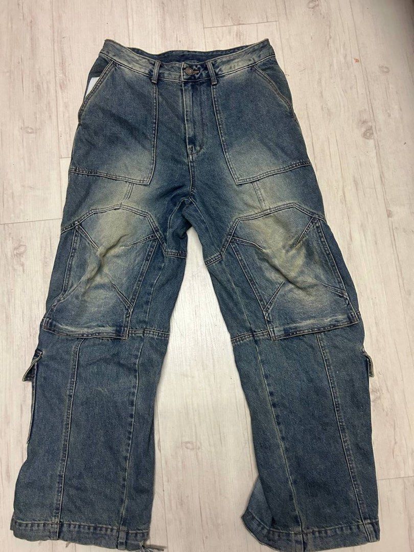 Juun.J Juun.J Racer Jeans Size US 31 - 1 Thumbnail