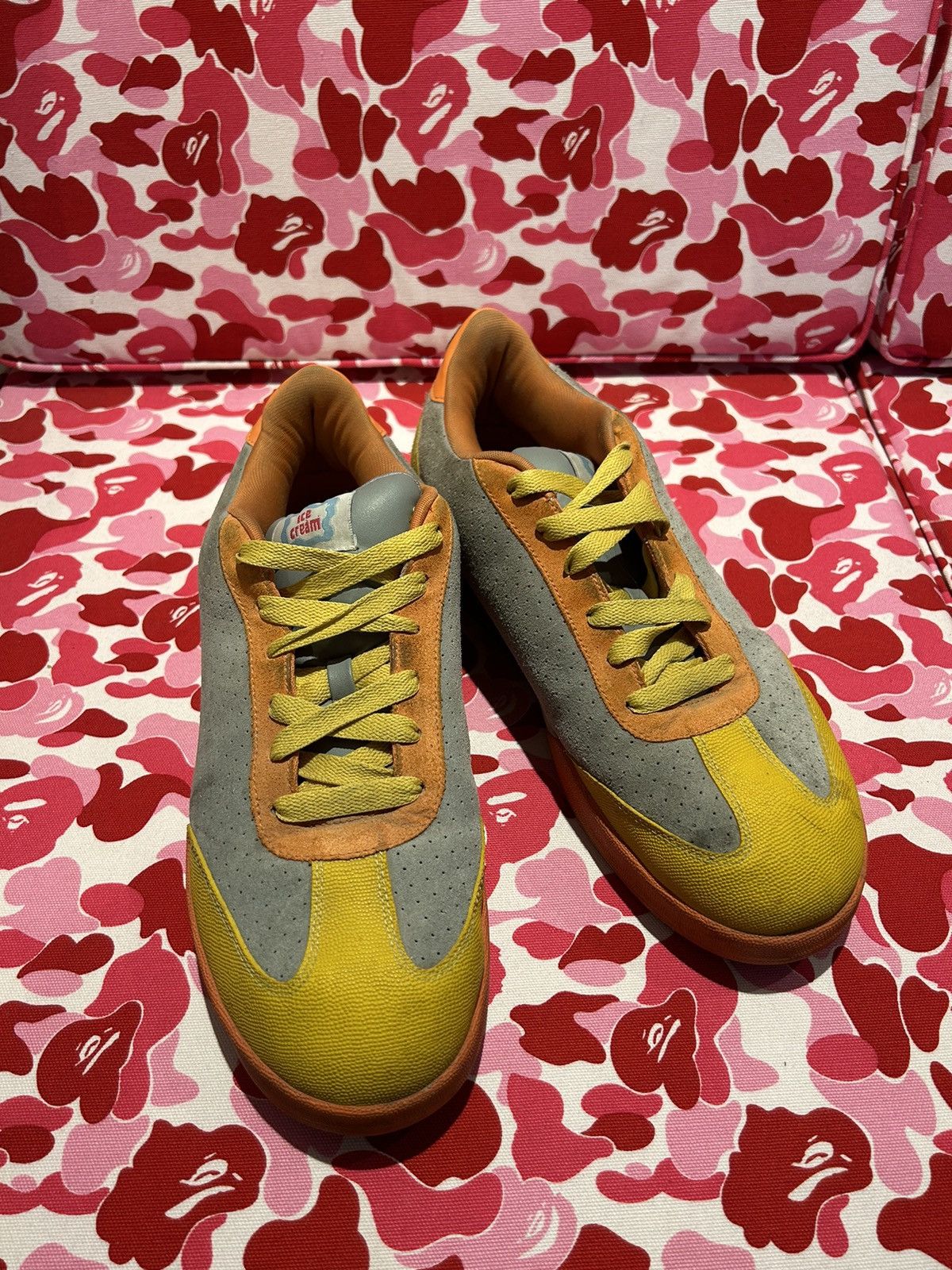 image of Icecream OG Boardflip Sneaker in Orange, Men's (Size 11)