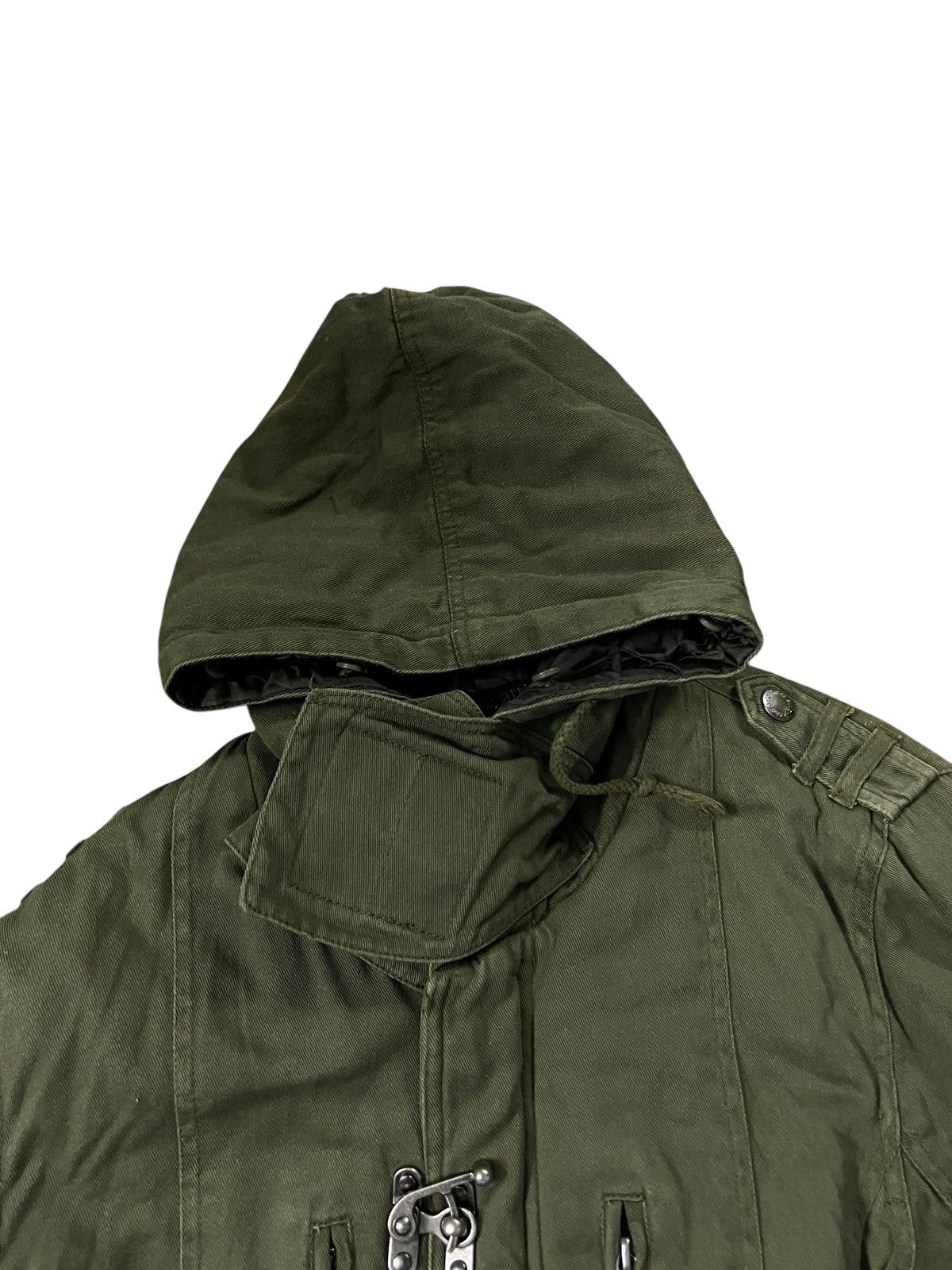 In The Attic In The Attic Rocker Garment Green Army Punk Jacket Size US M / EU 48-50 / 2 - 6 Thumbnail