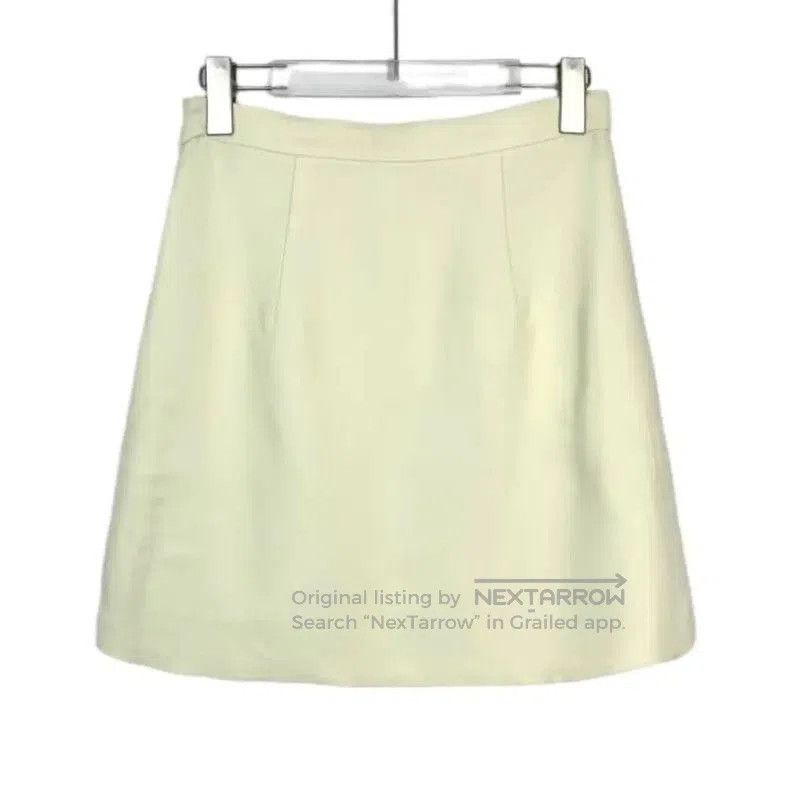 Miu Miu Miu Miu Yellow Women's Half Skirt . Size 27" / US 4 / IT 40 - 2 Thumbnail