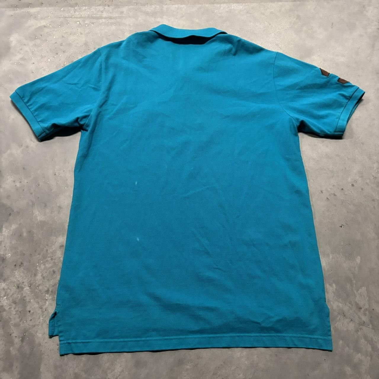 U.S. Polo Assn. × Vintage Crazy Vintage Y2K/2000s Blue U.S. Polo Assn. Streetwear Chief Keef Style Polo Shirt! Size US L / EU 52-54 / 3 - 6 Thumbnail