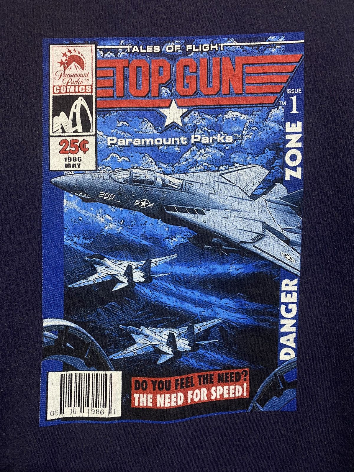 Vintage Vintage Top Gun Movie “Tales of Flight” Size US M / EU 48-50 / 2 - 2 Thumbnail