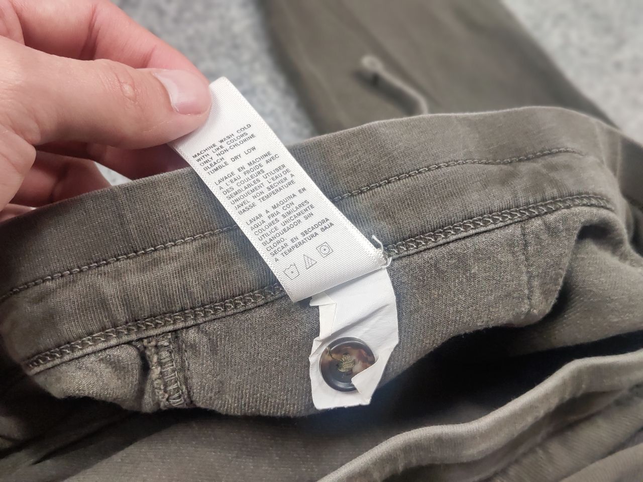 James Perse James Perse Standard Design Olive Faded Cotton Blend Pants Size 30" / US 8 / IT 44 - 18 Thumbnail