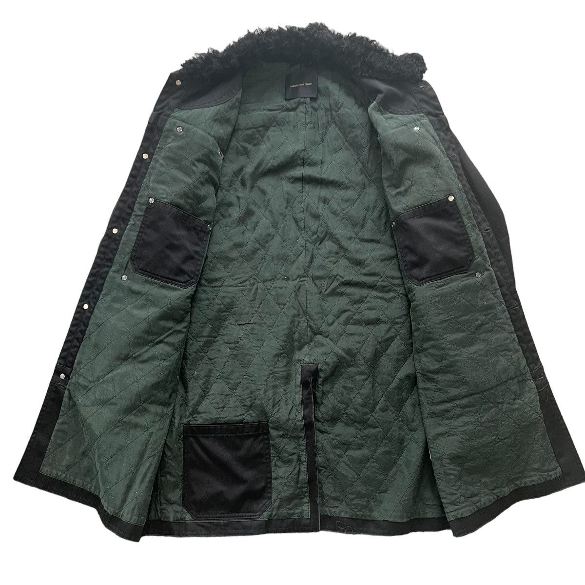 Jun Takahashi × Undercover UNDERCOVER 18AW BLACK BORE COVERALL JACKET COAT Size US L / EU 52-54 / 3 - 2 Thumbnail