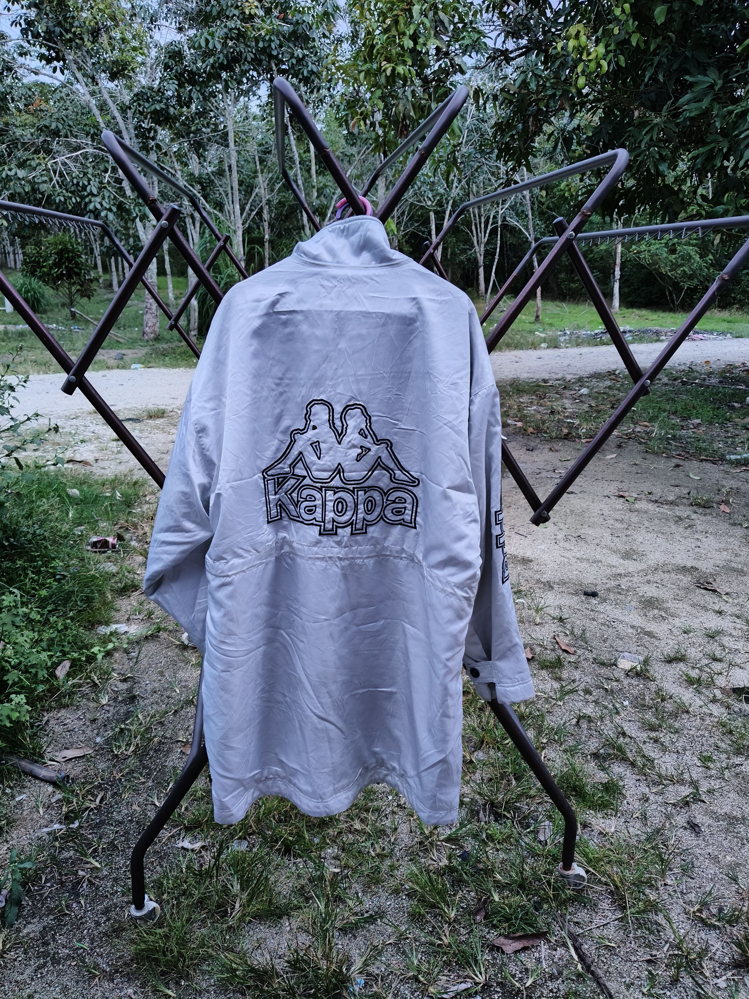 Kappa Vintage KAPPA Parkas Big Logo Size US M / EU 48-50 / 2 - 2 Thumbnail