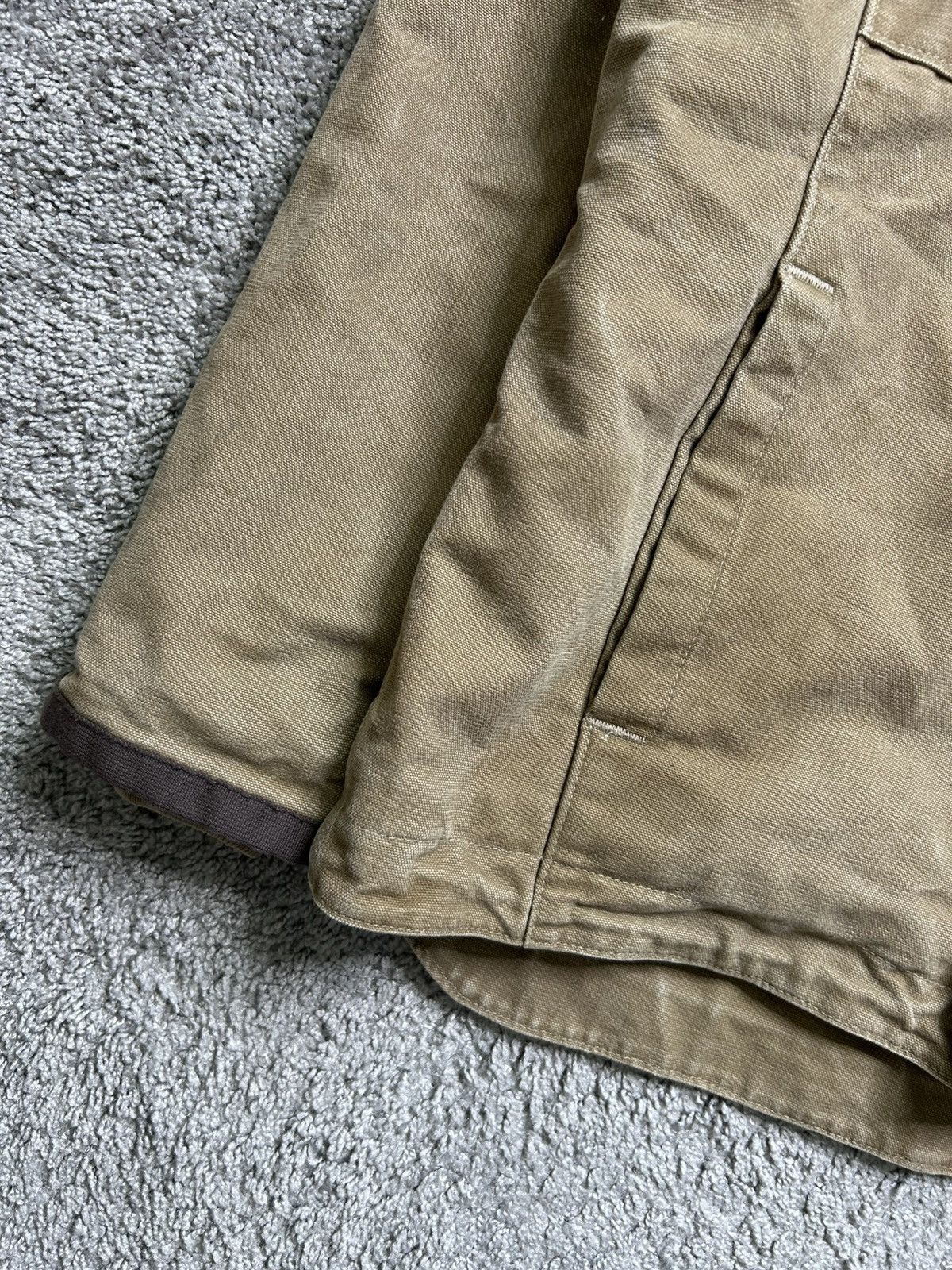 Carhartt Vintage Carhartt Sherpa Lined Hoodie Jacket Canvas Size US M / EU 48-50 / 2 - 3 Thumbnail