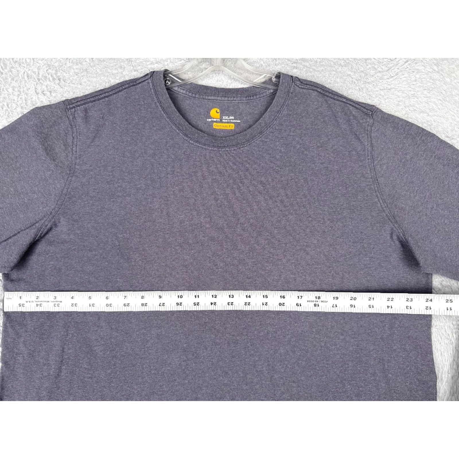 Carhartt VINTAGE Carhartt Shirt Women 2XL Gray Long Sleeve Crew Neck 100% Cotton READ Size XXL / US 16-18 / IT 52-54 - 7 Thumbnail