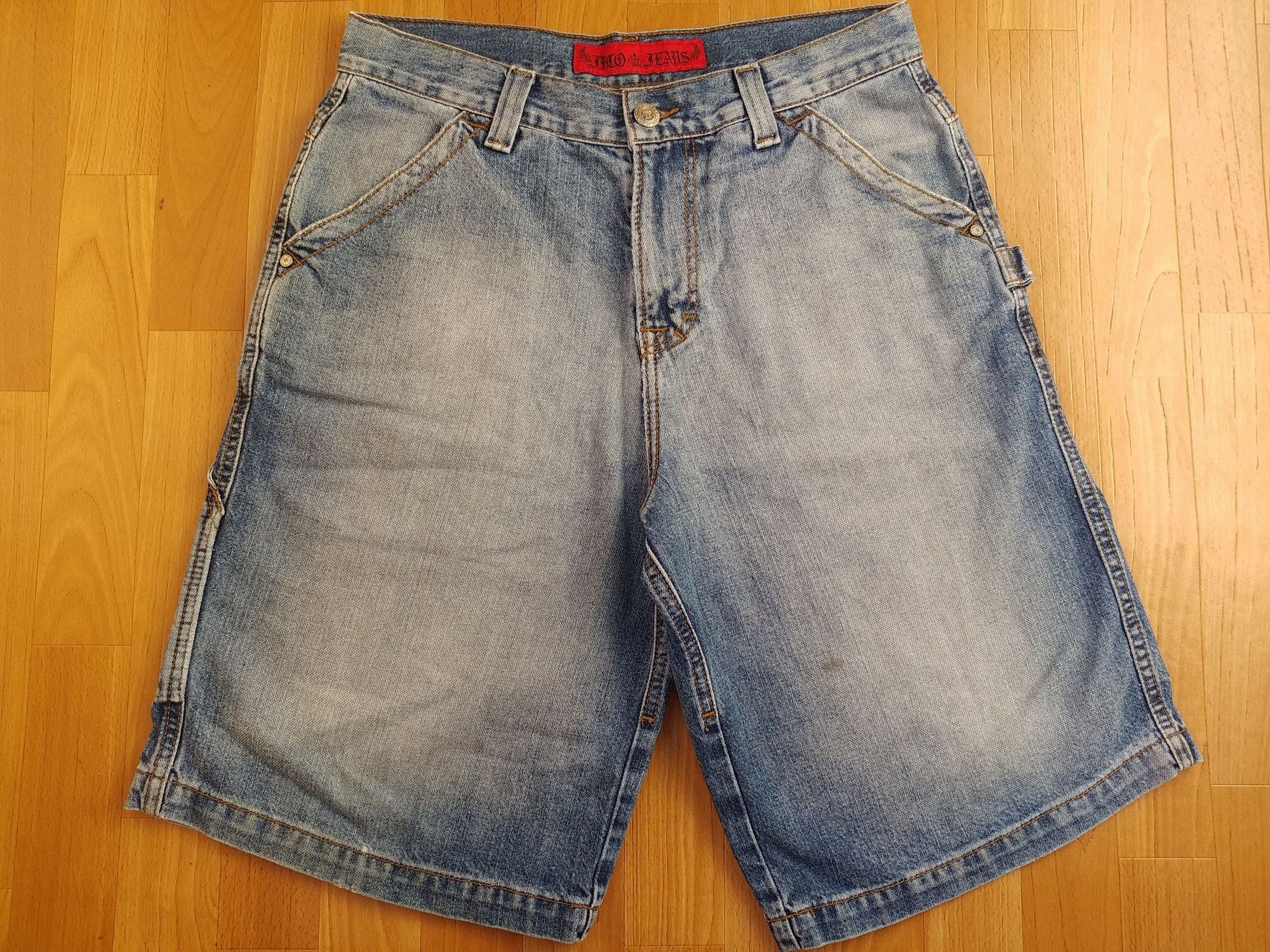 JNCO JNCO jeans shorts, baggy vintage, 90s, 1990s, skater size 34 Size US 34 / EU 50 - 2 Thumbnail