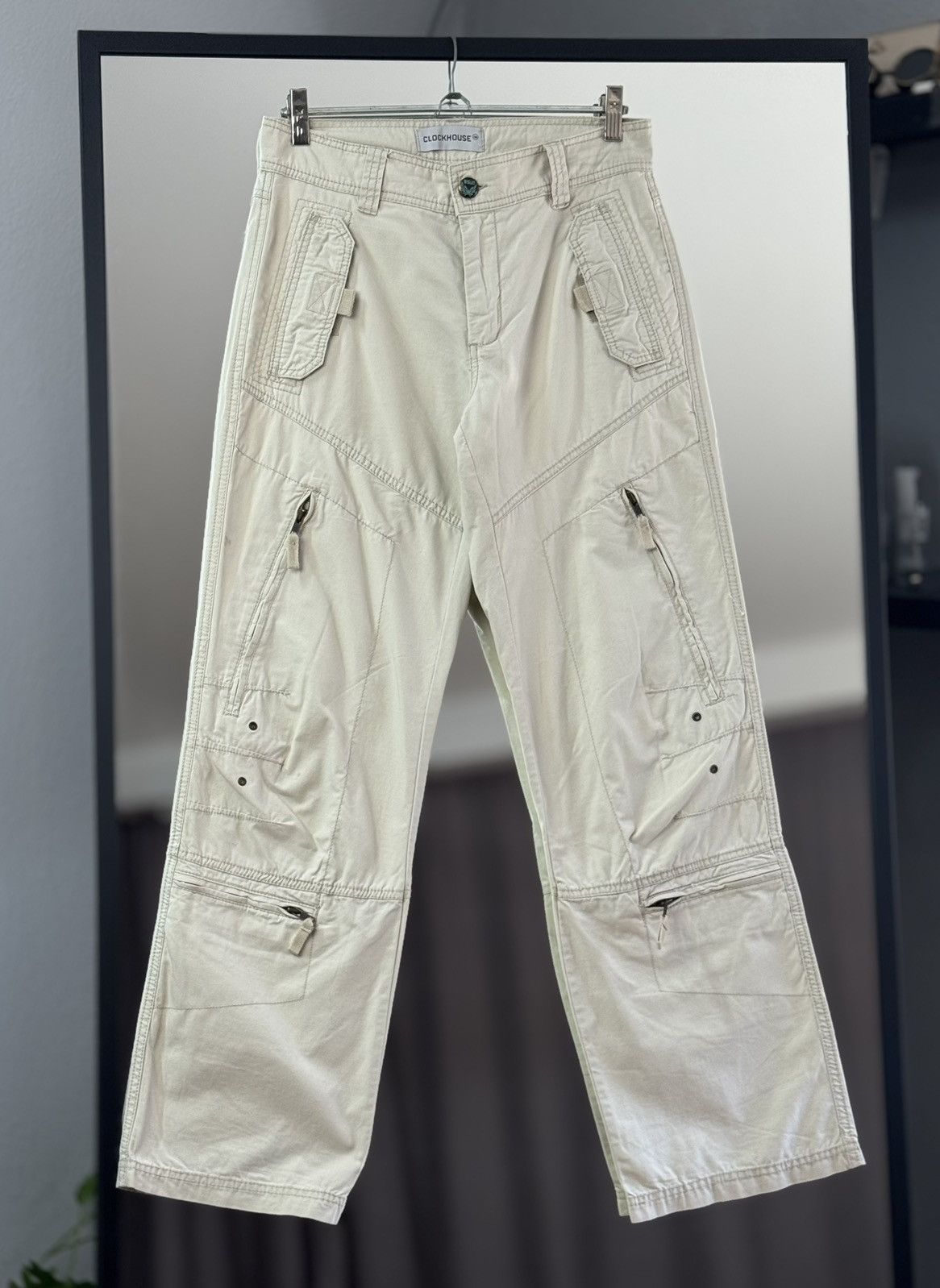 Tornado Mart Vintage Cargo Multi-pocket Baggy Bontage Tornado Opium y2k Size US 31 - 2 Thumbnail