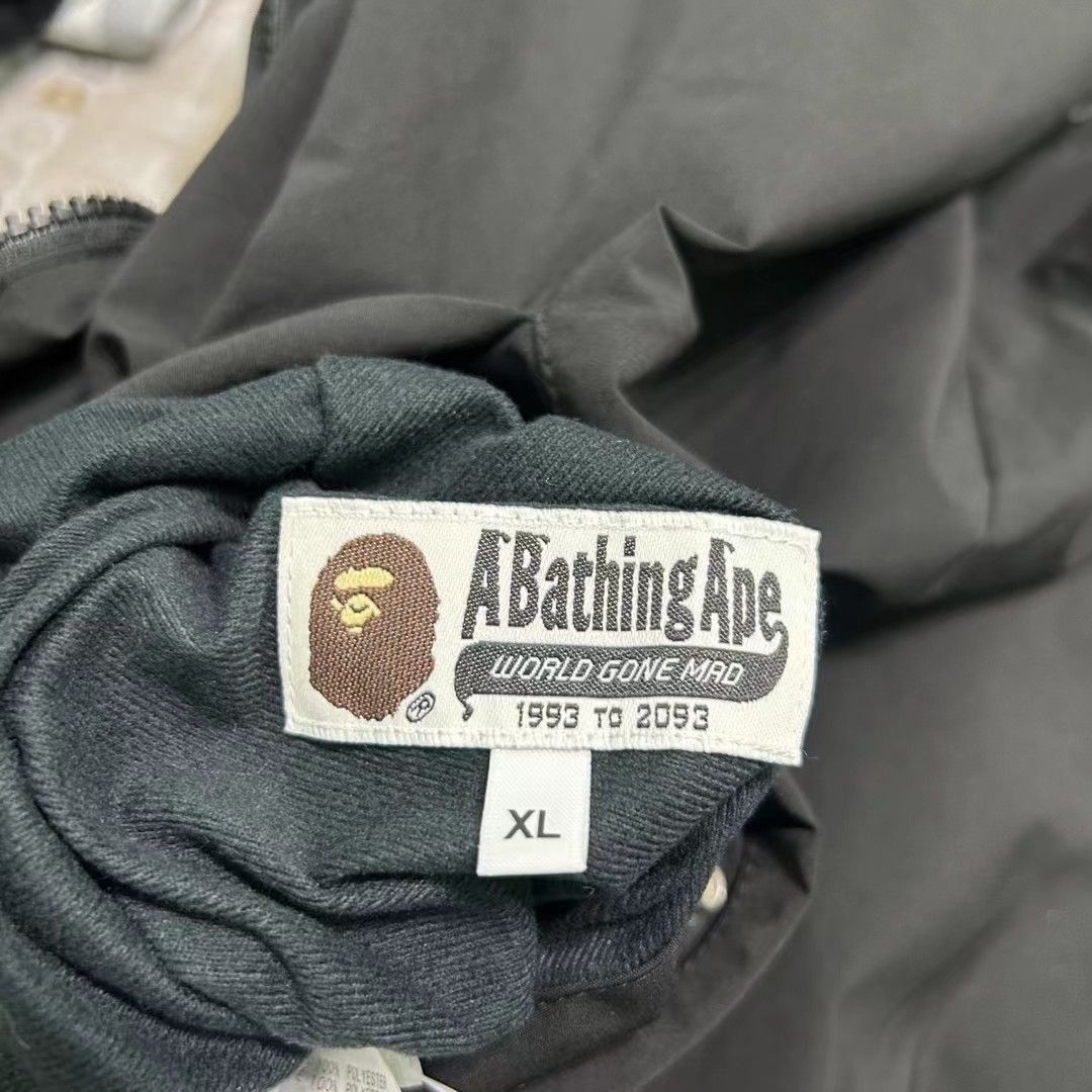 Bape COLOR CAMO SHARK VESCOAT DOWN JACKET Size US XL / EU 56 / 4 - 5 Thumbnail