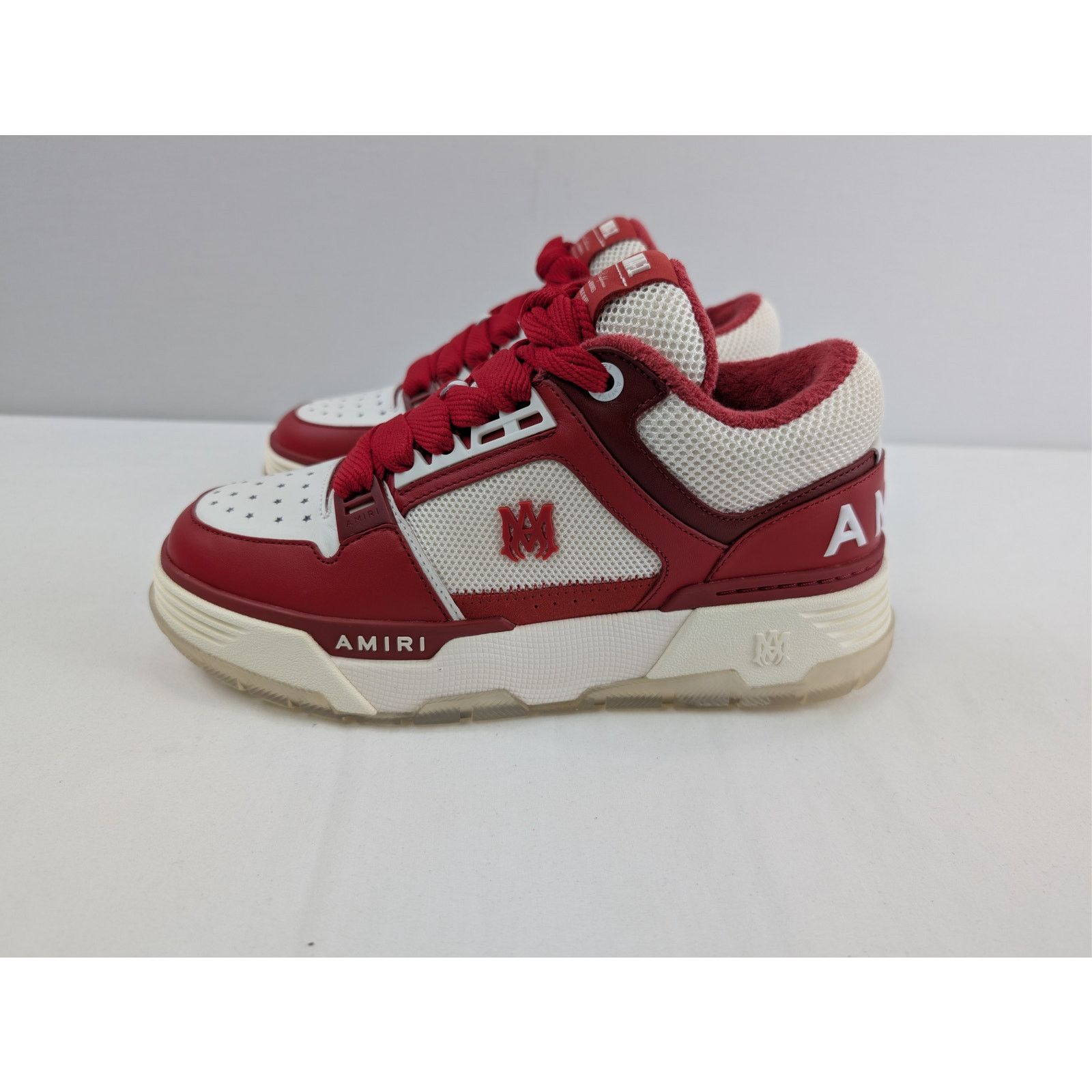 Amiri o1rshd1 MA-1 Sneakers in Alabaster Red Size US 7 / EU 40 - 10 Thumbnail